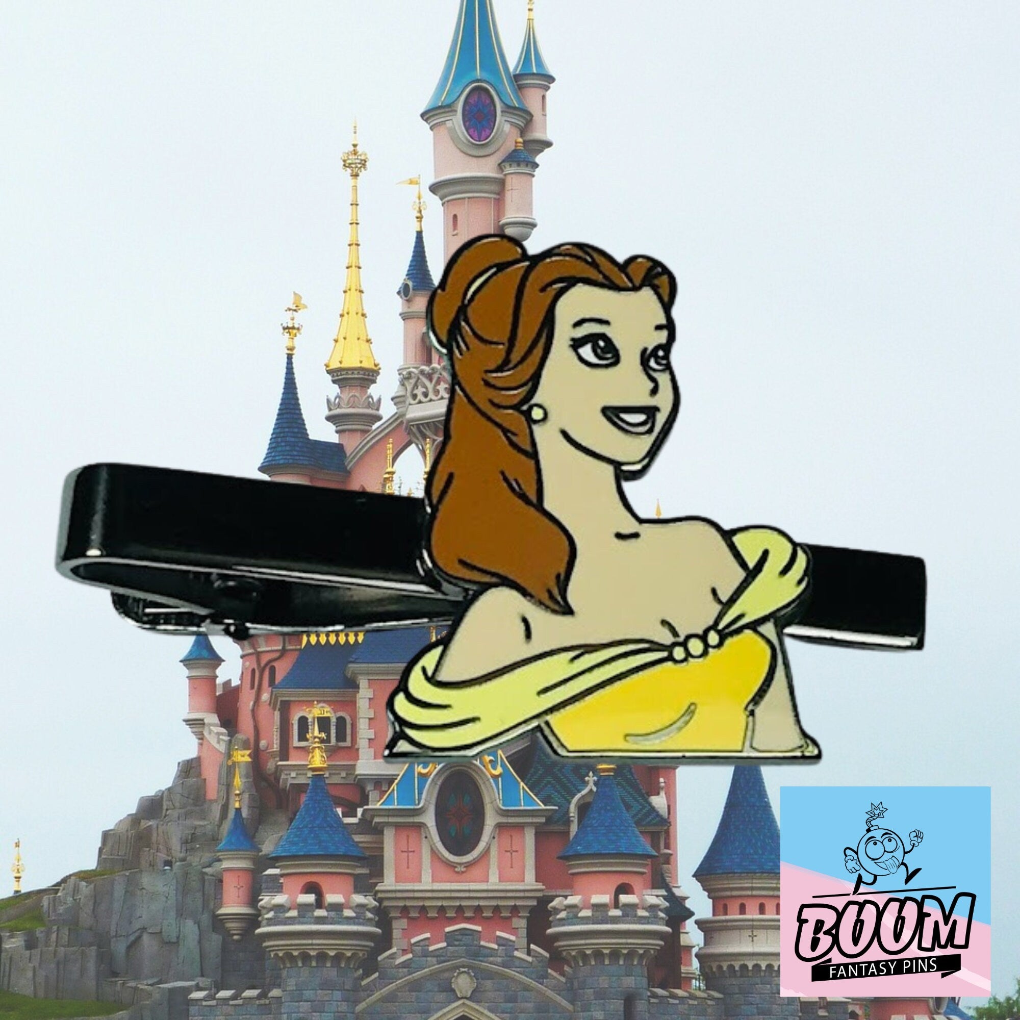 Pinza de corbata – Bella de La Bella y la Bestia – Disney Fantasy