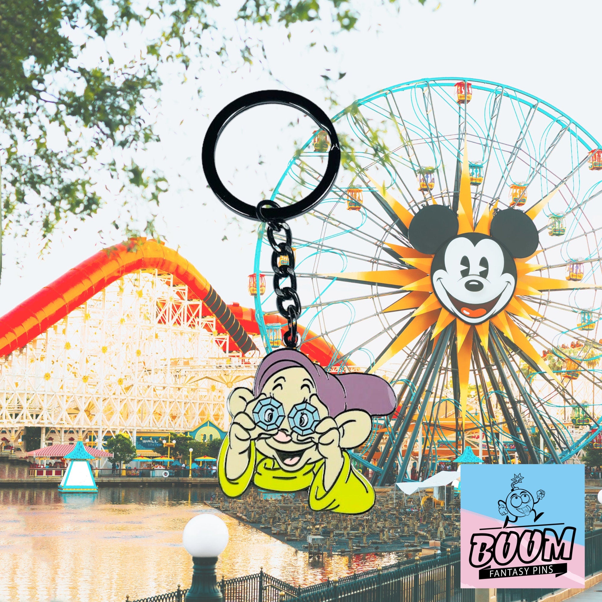 Llavero – Mudito de Blancanieves y los siete enanitos – Disney Fantasy