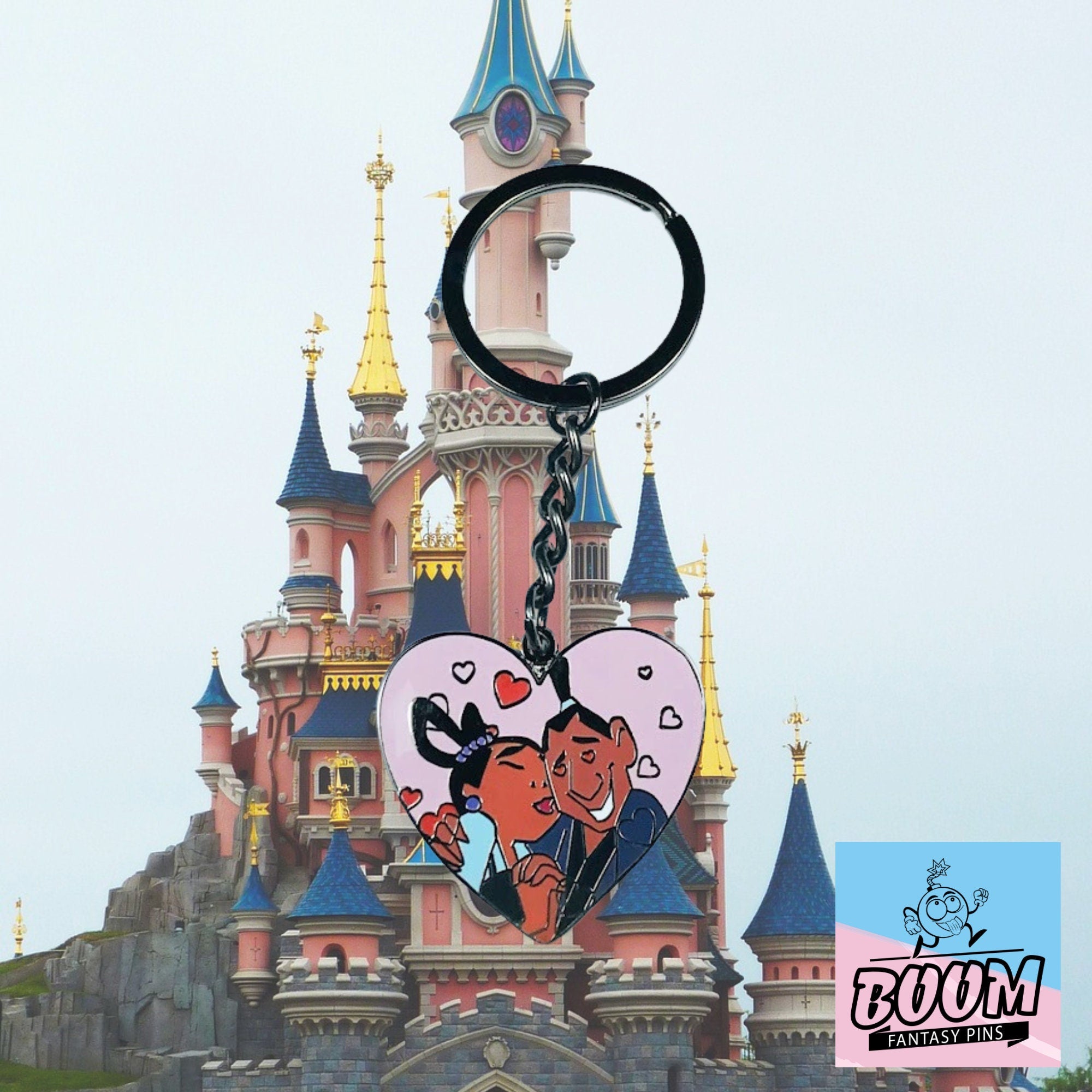 Llavero – Ting Ting y Ling de Mulan II – Disney Fantasy