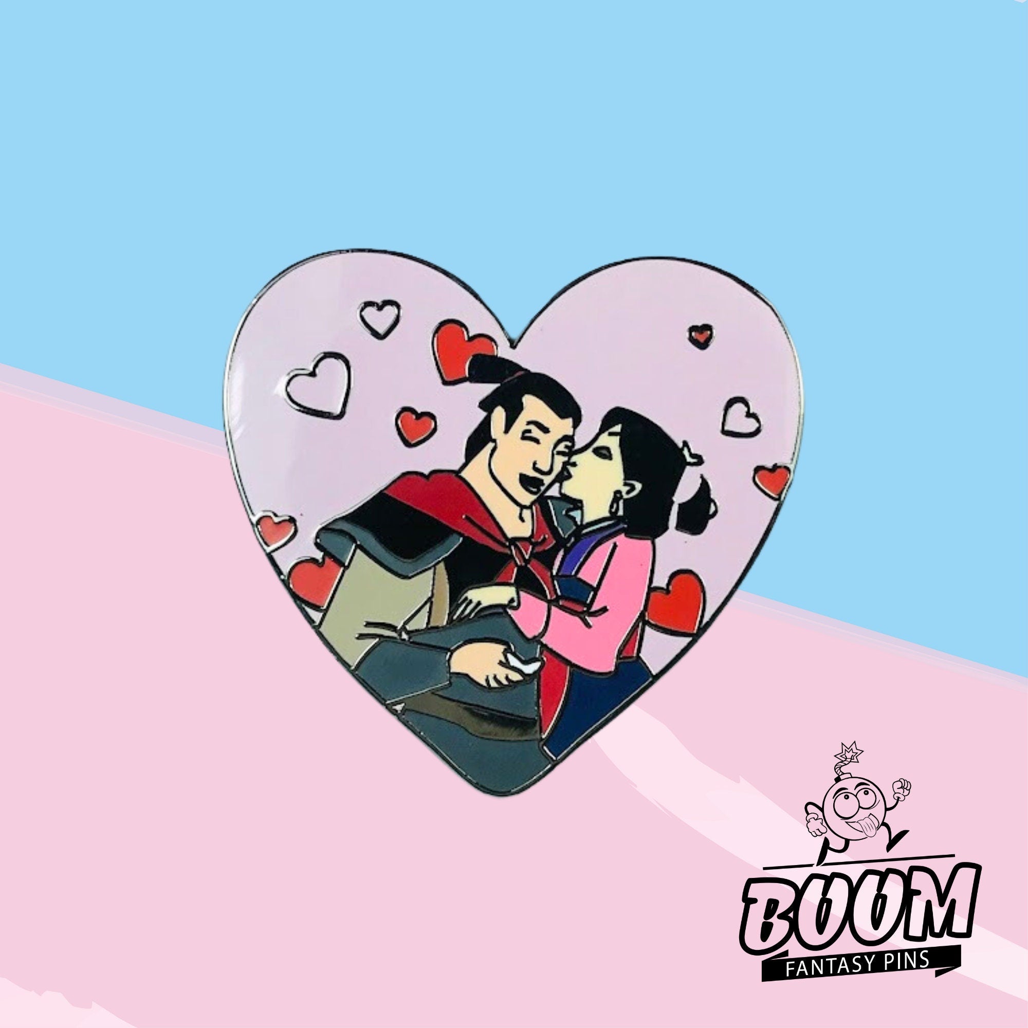 Pin's – Mulan et Li Shang de Mulan – Disney Fantasy