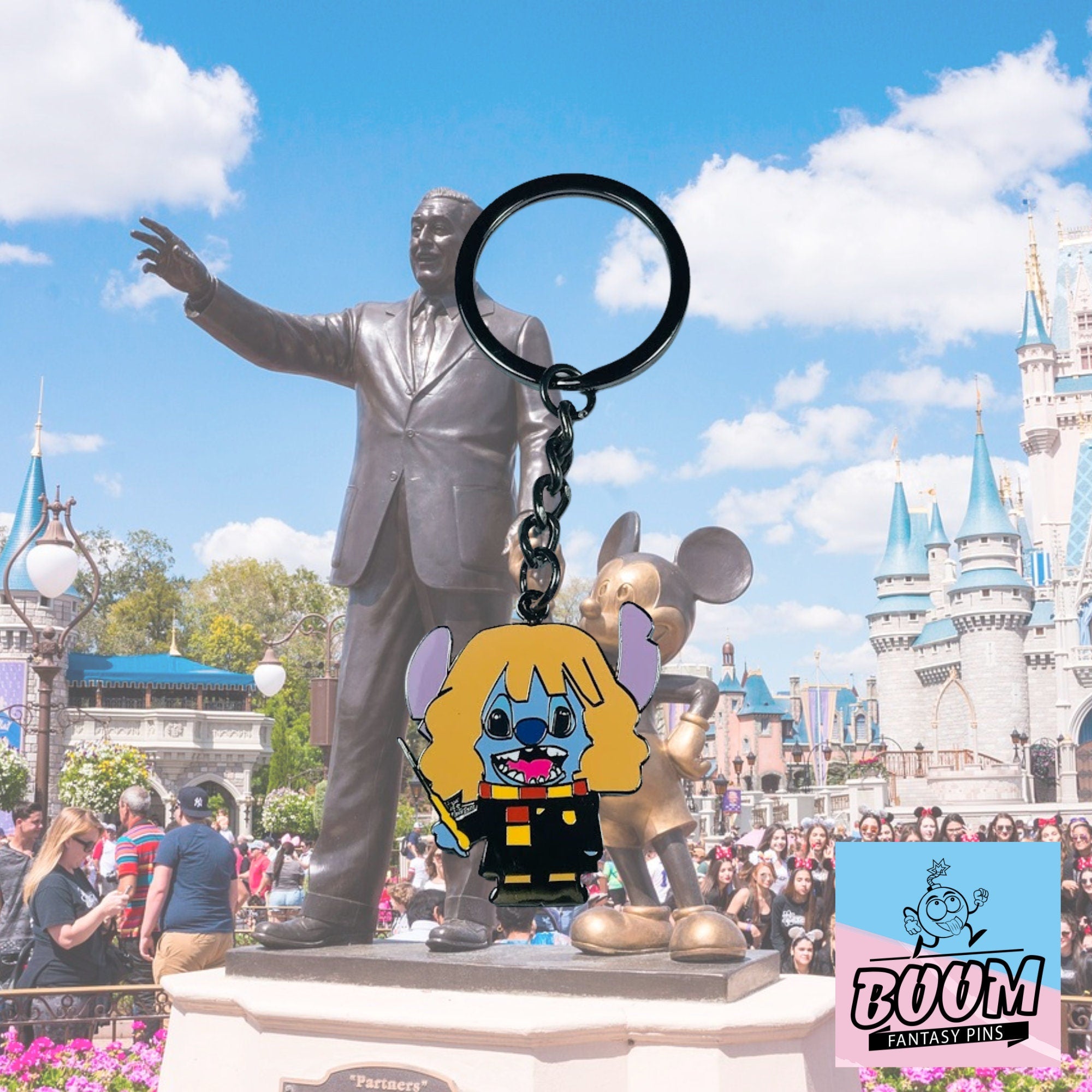 Llavero – Stitch como Hermione de Lilo &amp; Stitch – Disney Fantasy