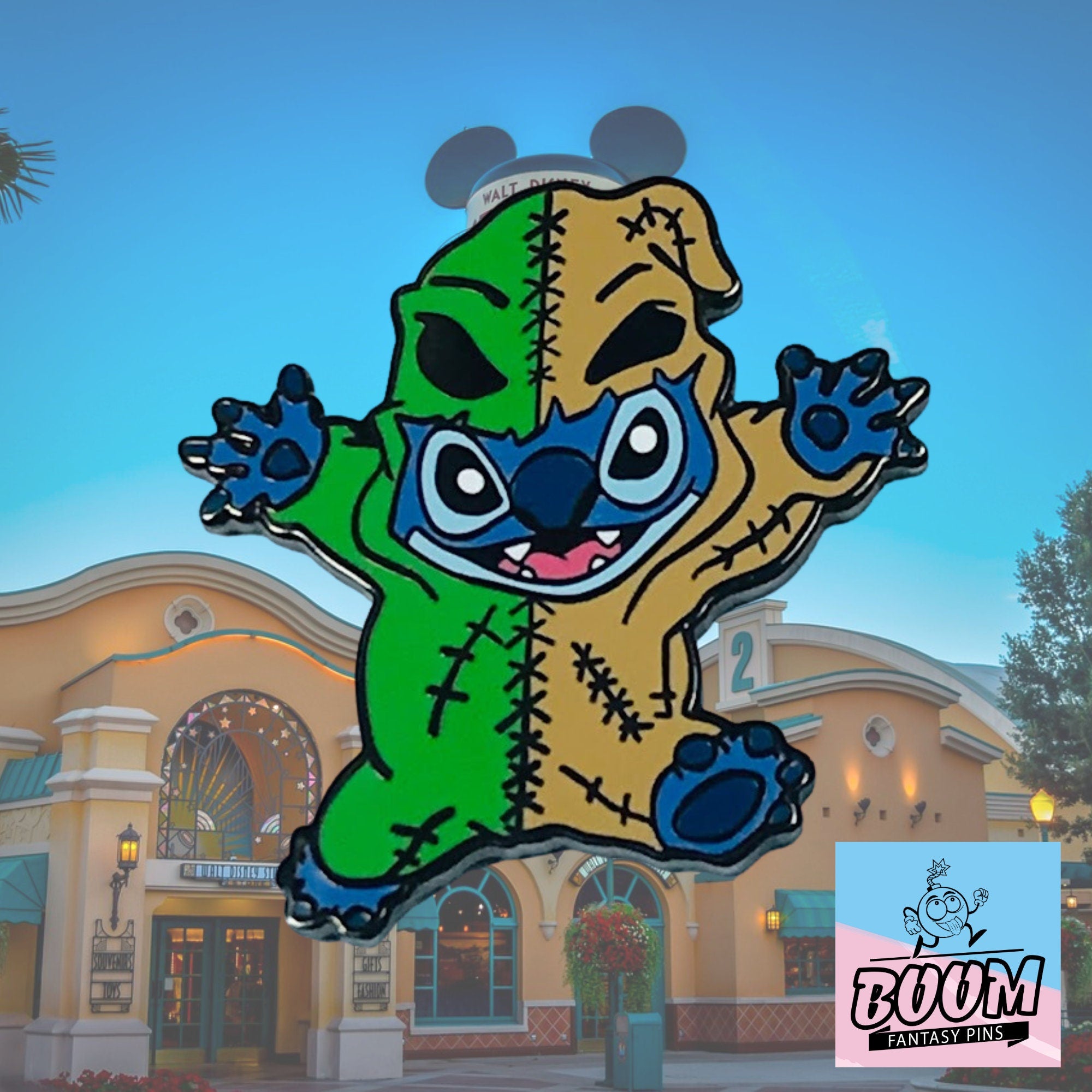 Pin – Stitch como Oogie Boogie de Lilo y Stitch – Disney Fantasy