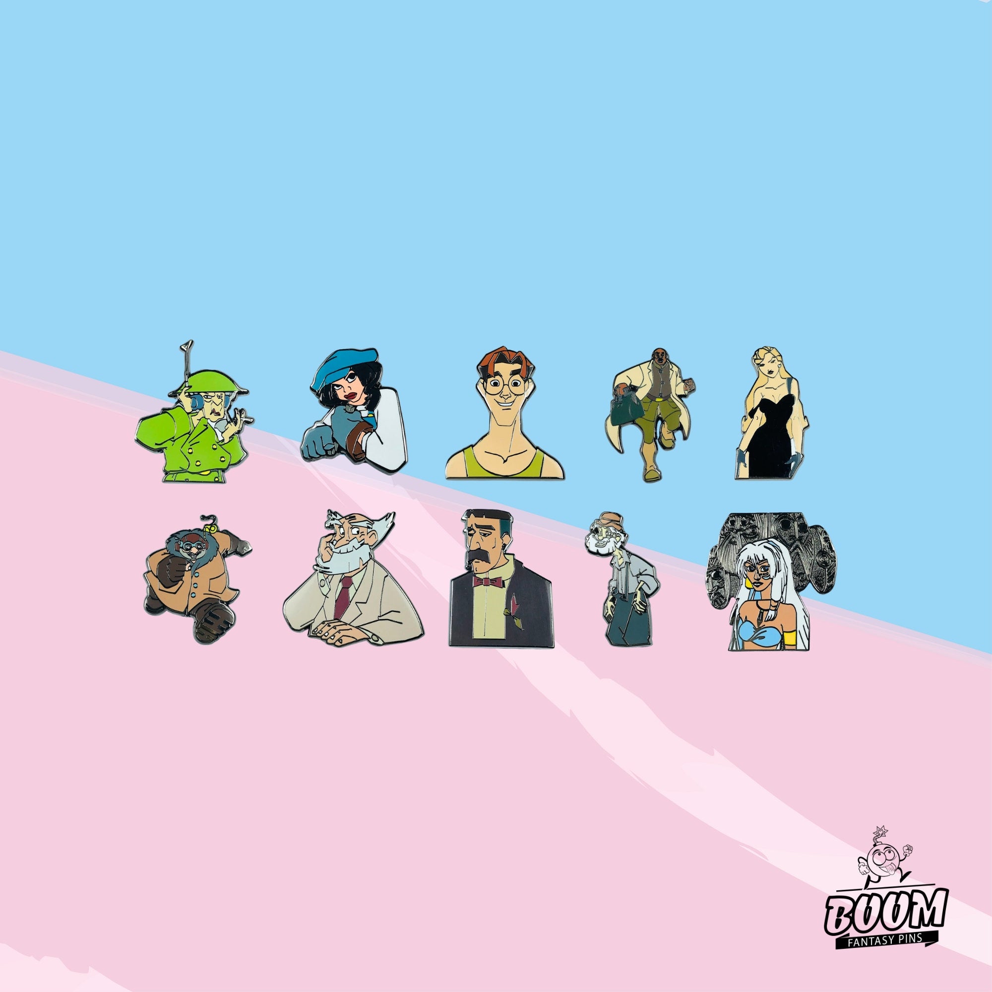 Pin's – Kida d'Atlantide : L'Empire perdu – Disney Fantasy