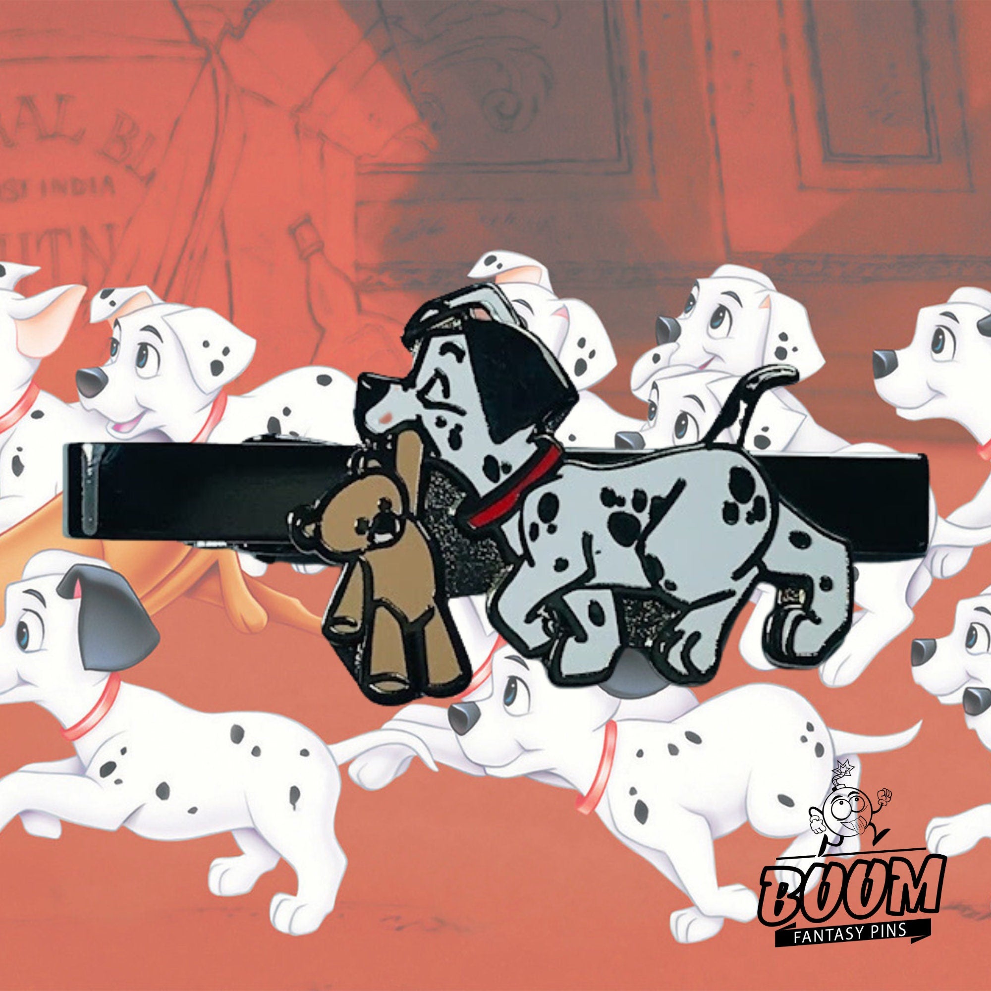 Pinza de corbata – Parche y osito de 101 Dálmatas – Disney Fantasy