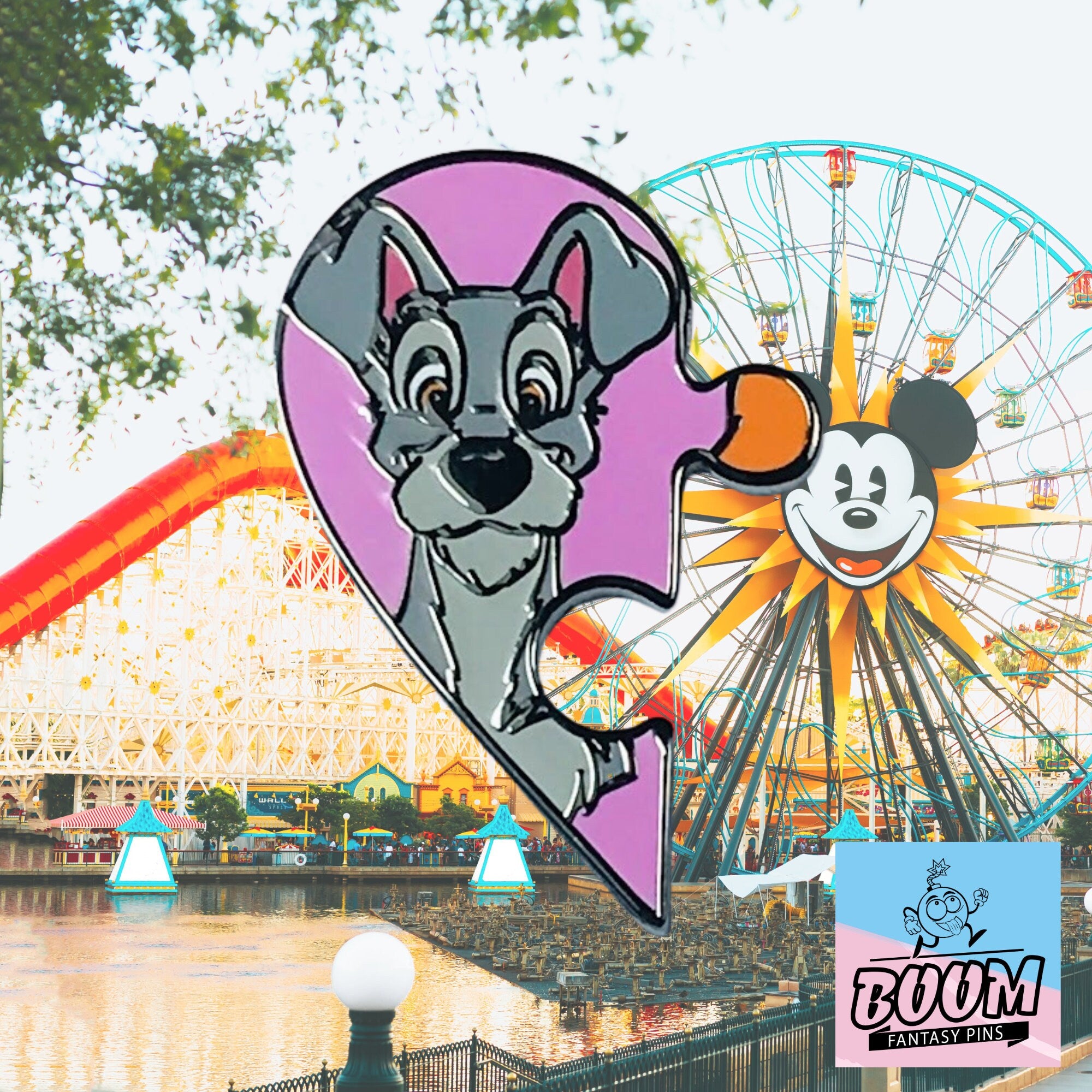 Pin – Vagabundo de La Dama y el Vagabundo – Disney Fantasy