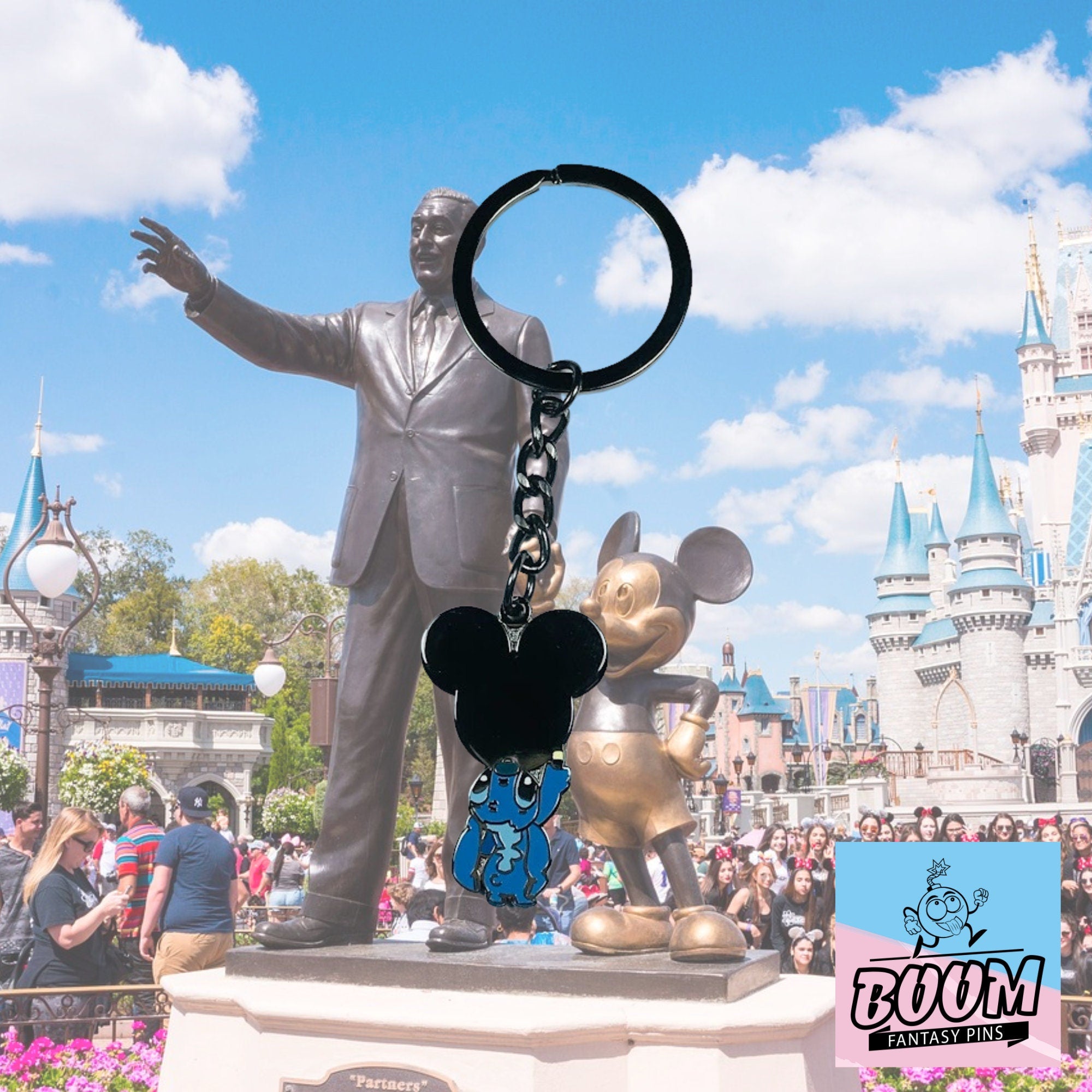 Porte-clés – Stitch Expérience 626 de Lilo &amp; Stitch – Disney Fantasy