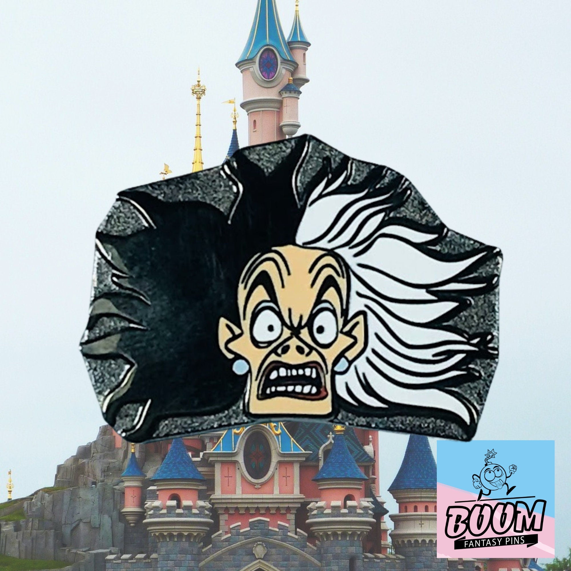 Pin's – Cruella De Vil des 101 Dalmatiens – Disney Fantasy