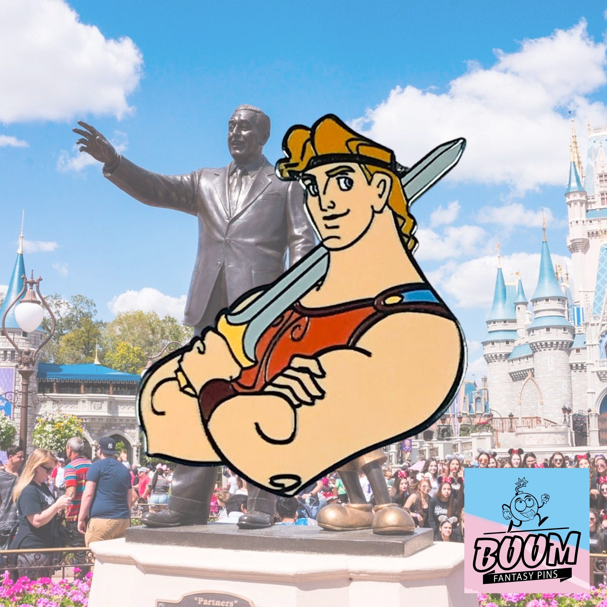 Pin's – Hercule du film Hercule – Disney Fantasy