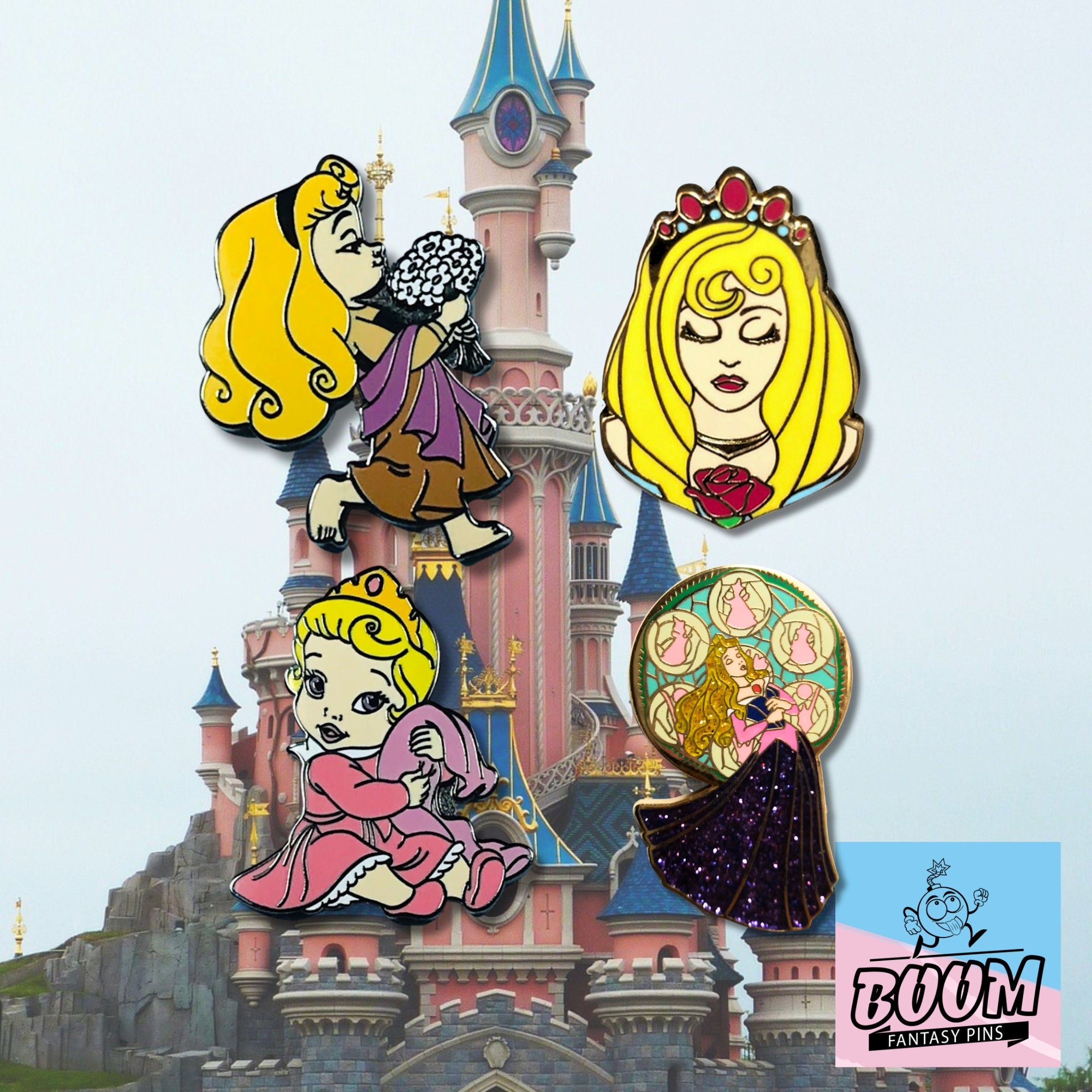 Pin – Princesa Aurora de La Bella Durmiente – Disney Fantasy