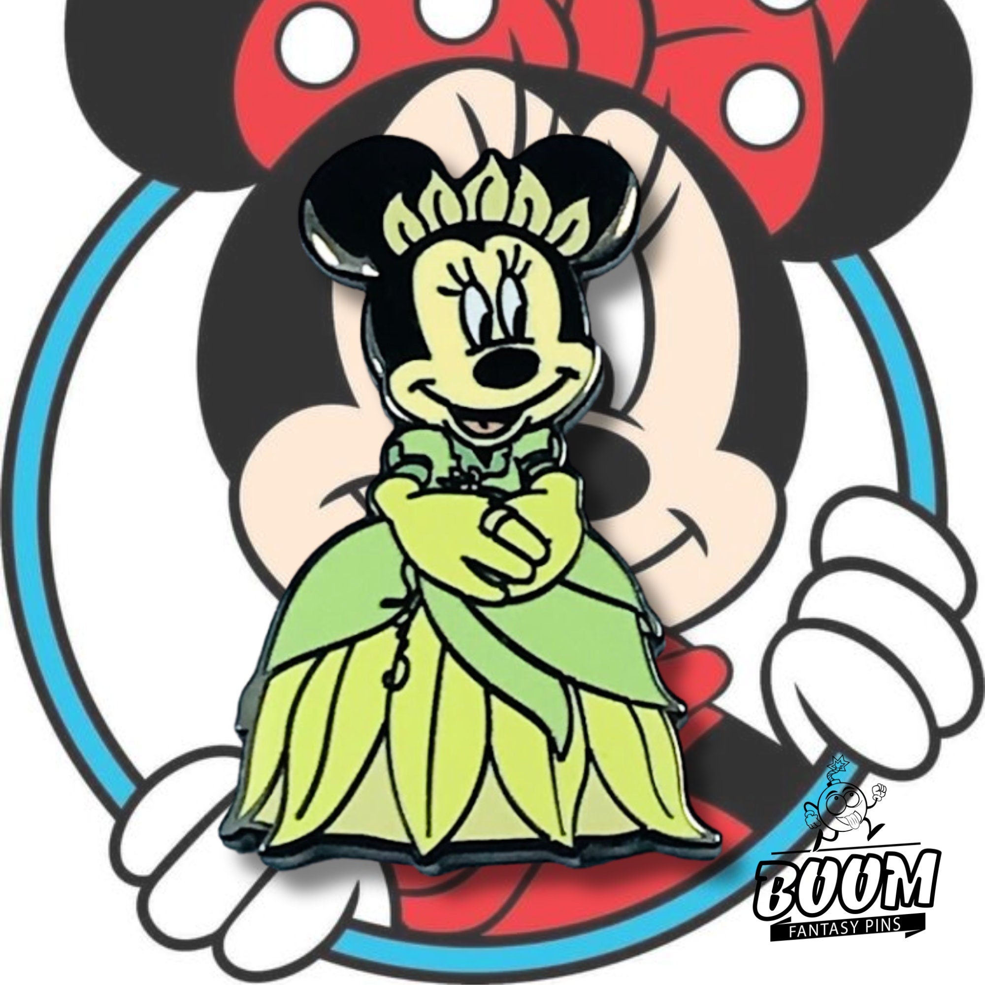 Pin – Minnie Mouse como Tiana de La Princesa y el Sapo – Disney Fantasy