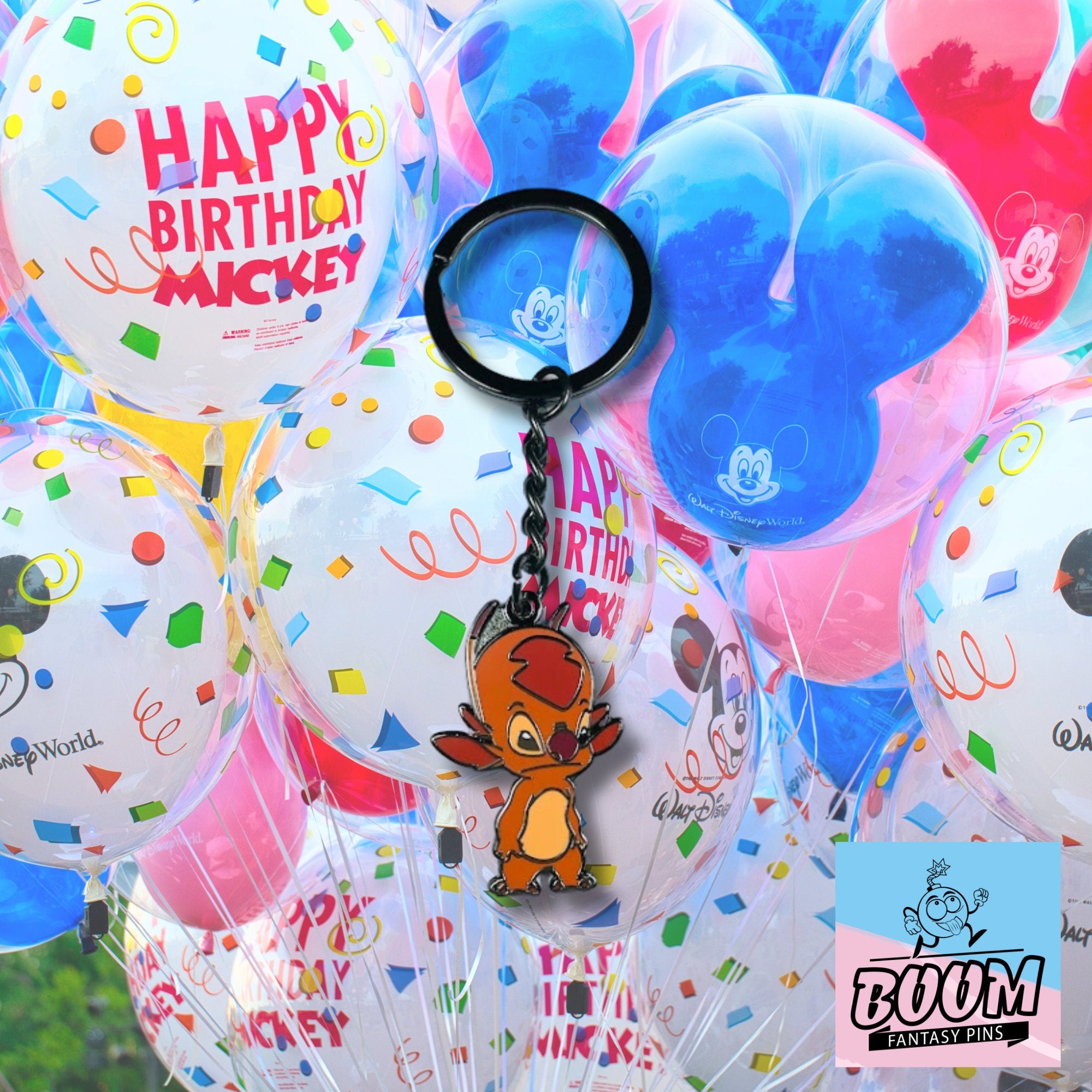 Llavero – Experimento 032 Fibra de Lilo y Stitch – Disney Fantasy