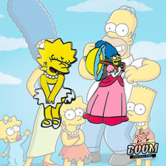 Pin's – Marge Simpson et Lisa Simpson des Simpson – Disney Fantasy