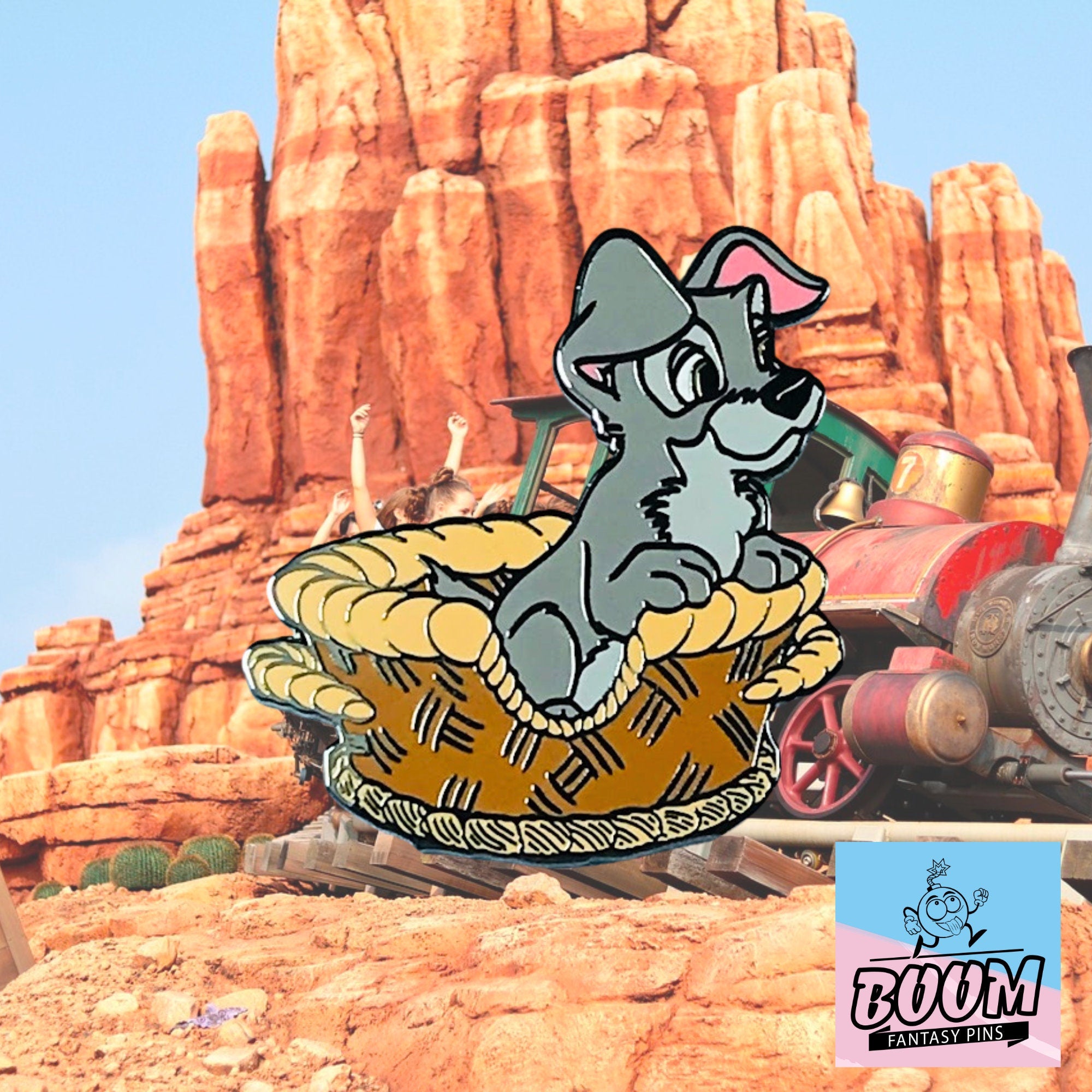 Pin – Little Tramp from Lady and the Tramp – Disney Fantasy