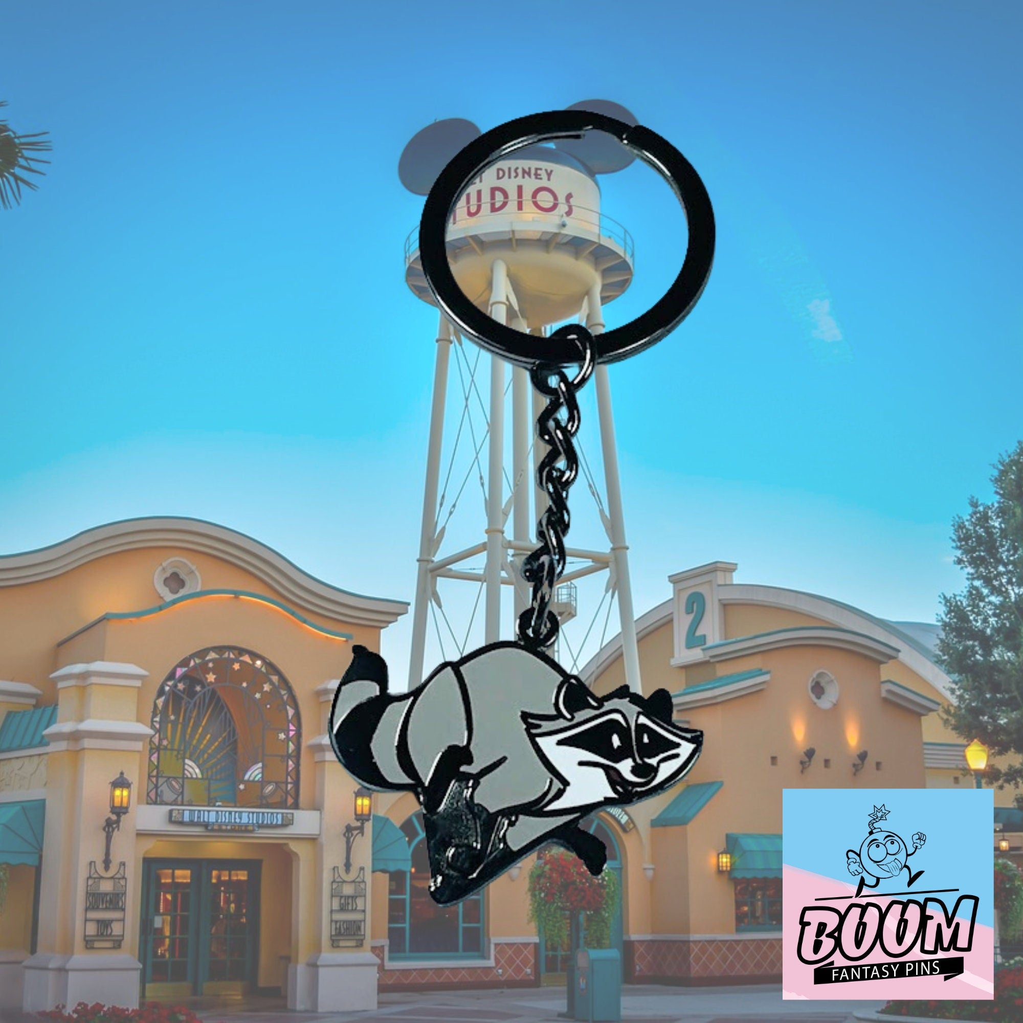 Porte-clés – Meeko de Pocahontas – Disney Fantasy