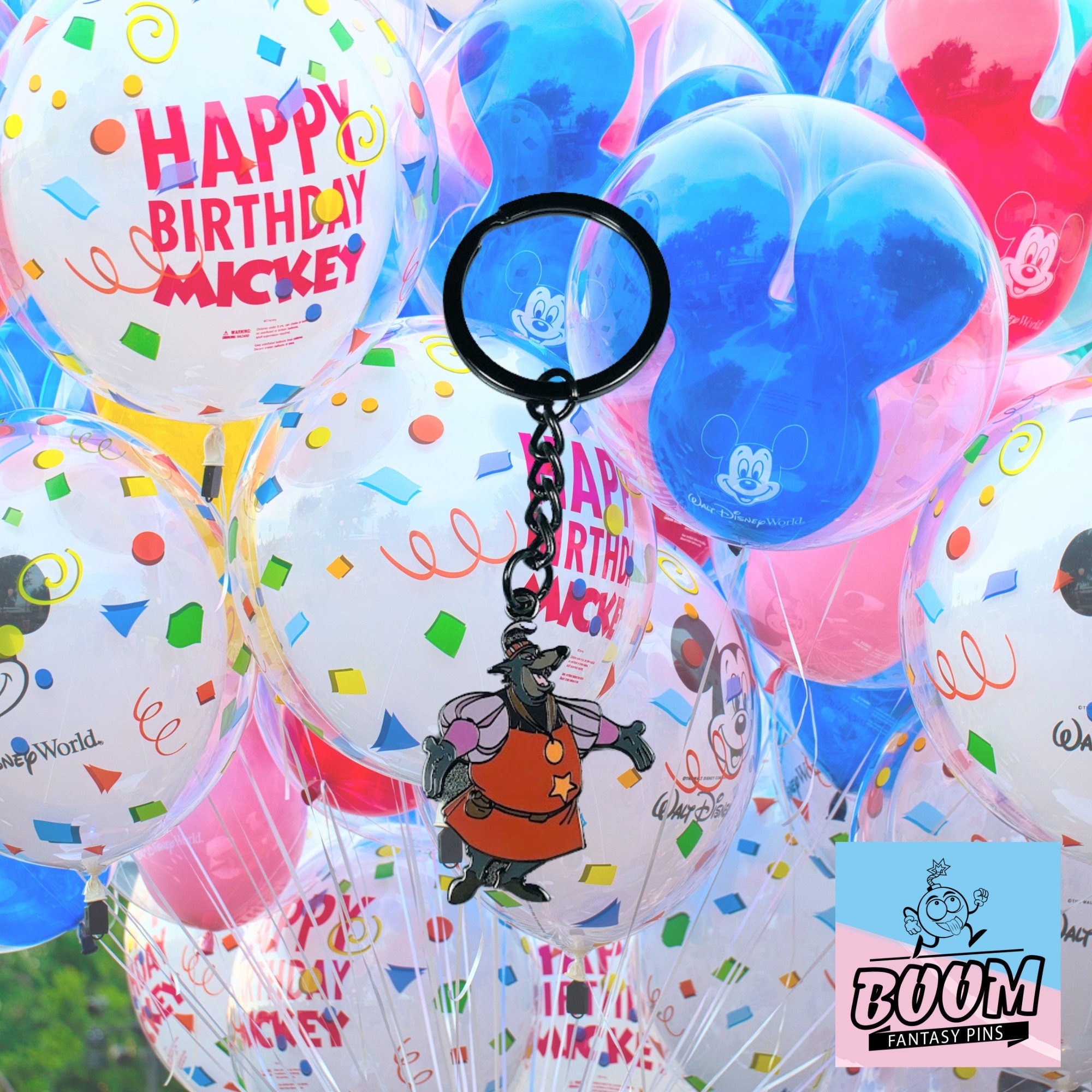 Llavero – Sheriff de Nottingham de Robin Hood – Disney Fantasy