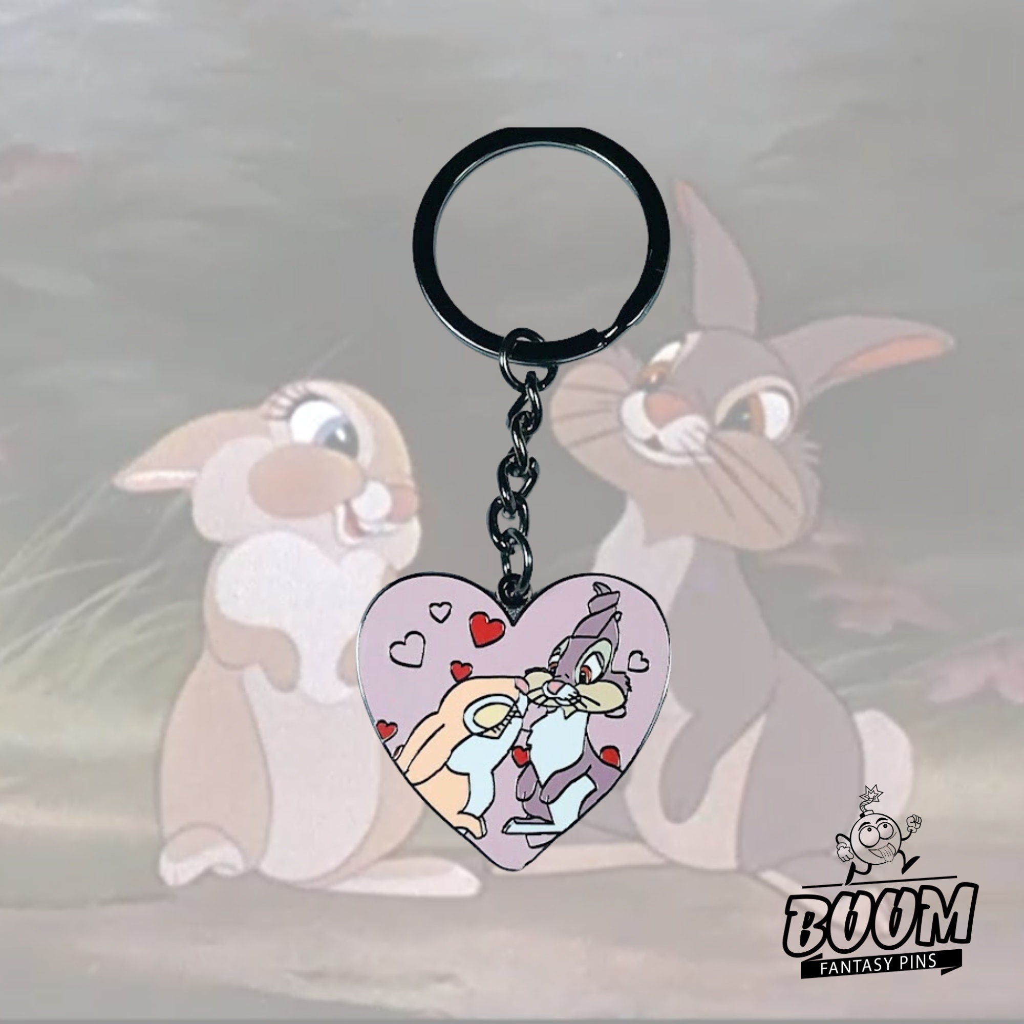 Porte-clés – Panpan et Miss Bunny de Bambi – Disney Fantasy