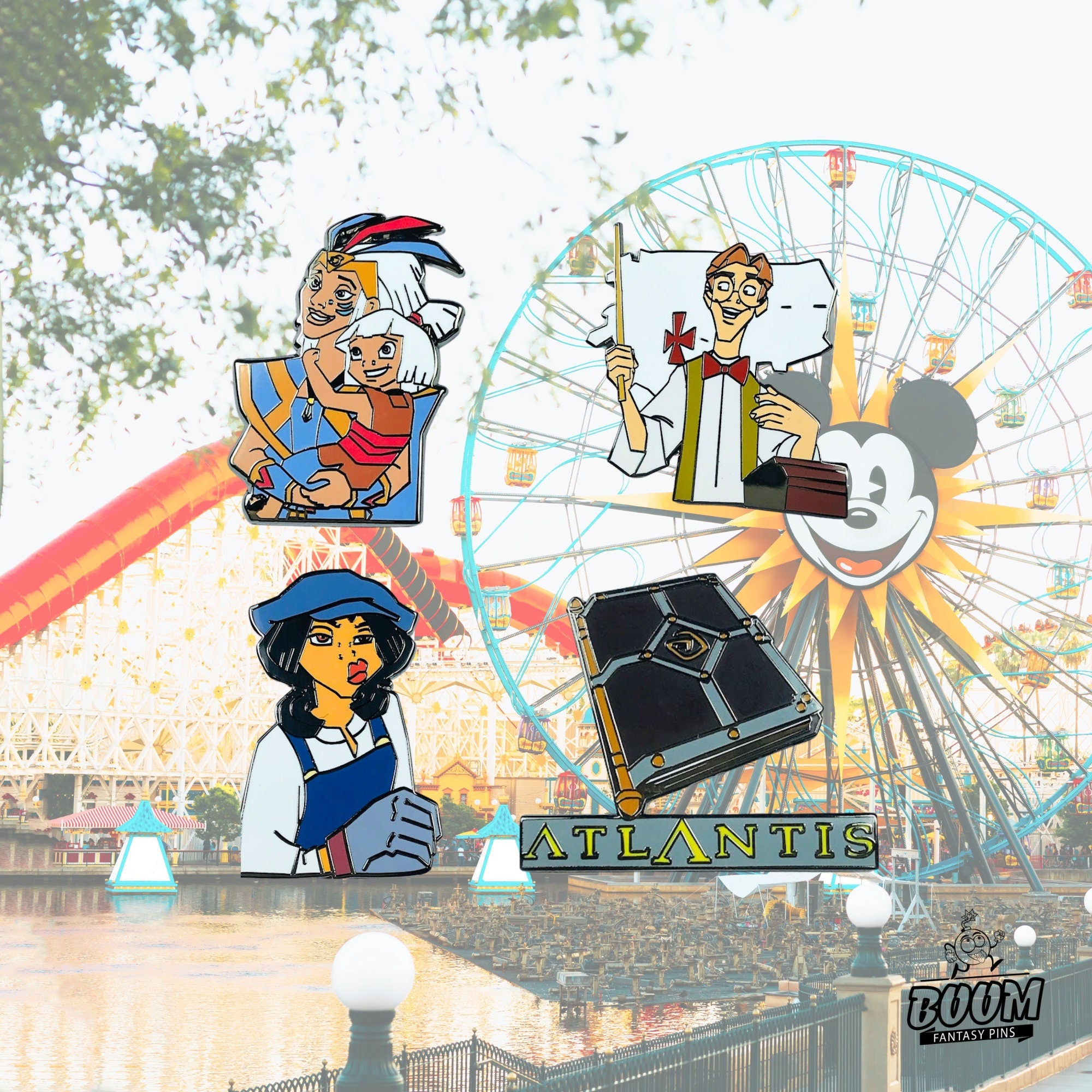 Pin – Audrey Ramírez de Atlantis: El Imperio Perdido – Disney Fantasy