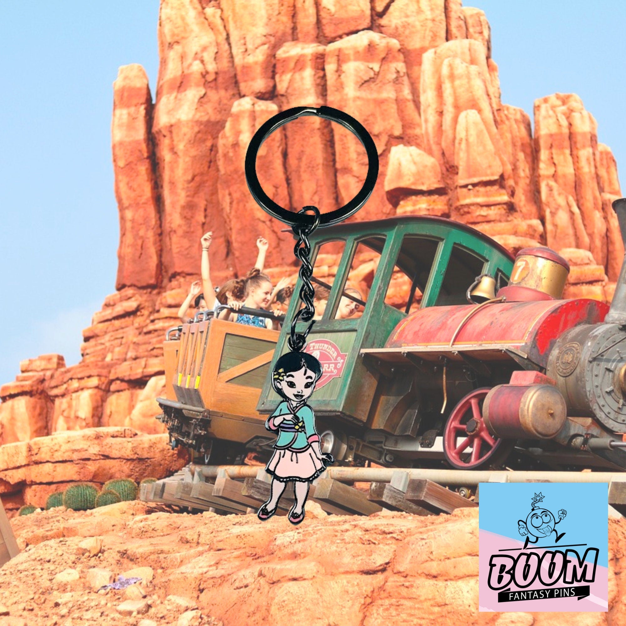 Porte-clés – Mulan du film Mulan – Disney Fantasy