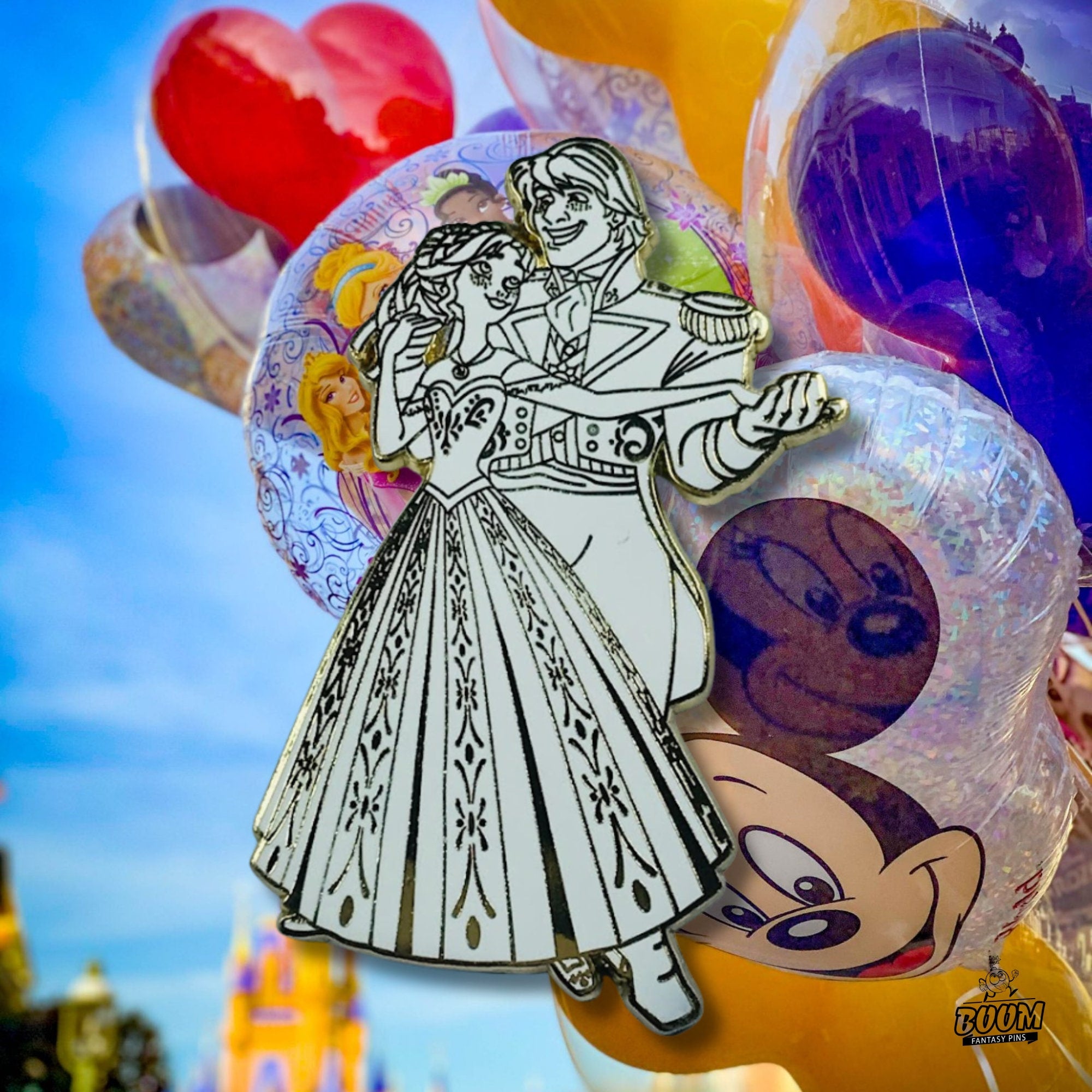 Pin's – Princesse Anna et Kristoff de La Reine des Neiges – Disney Fantasy