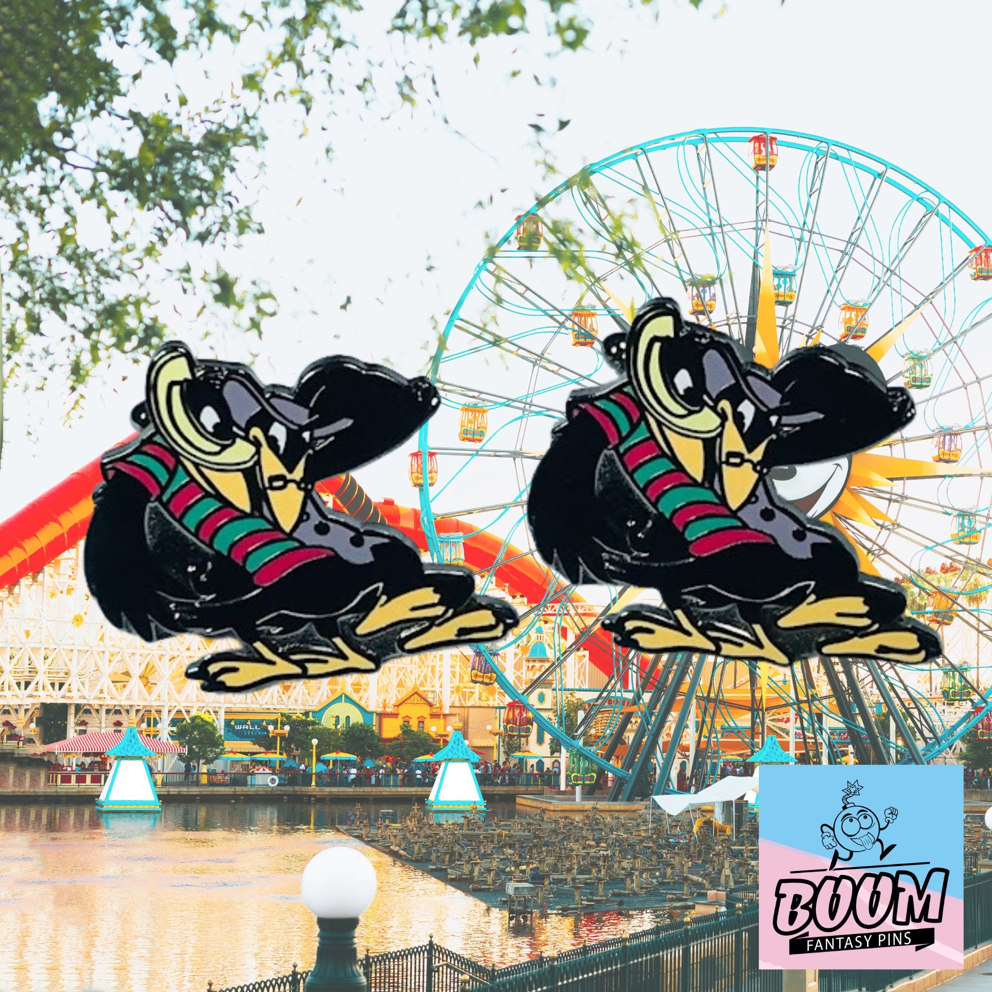 Boutons de manchette – Raven Jim de Dumbo – Disney Fantasy