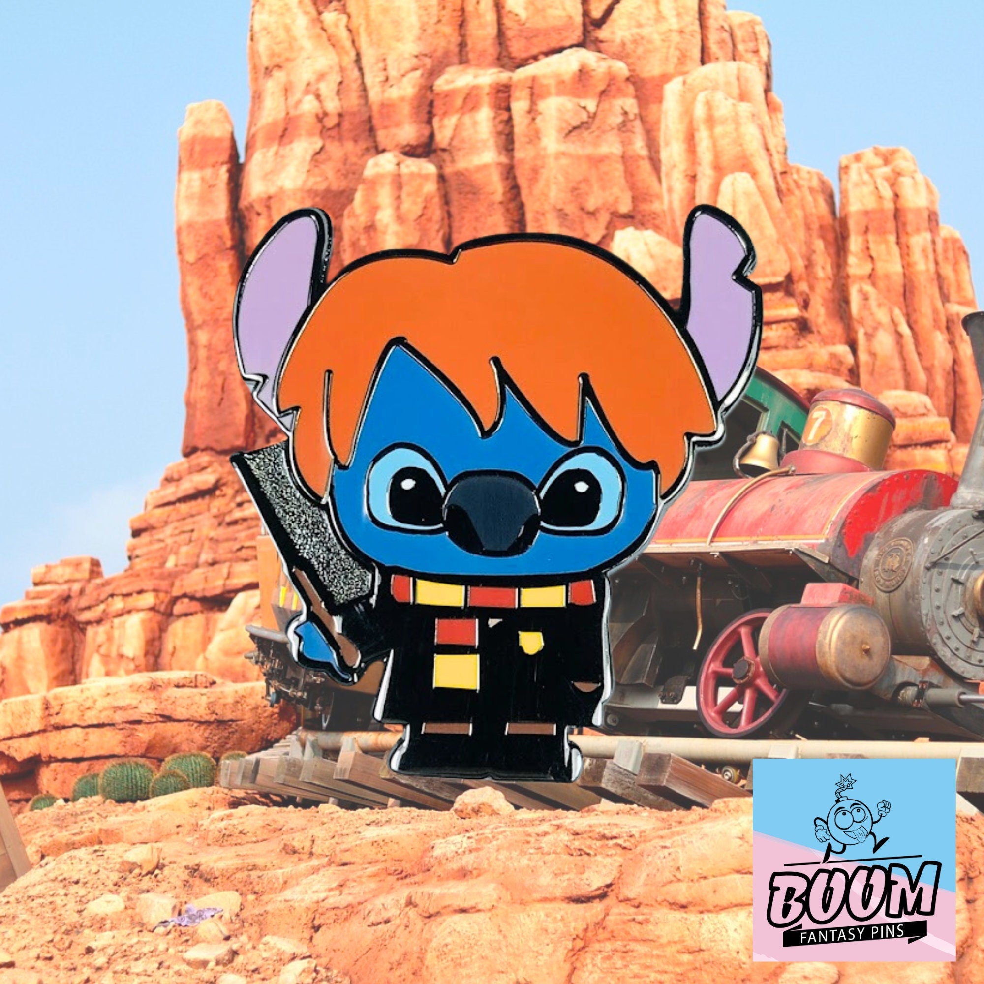 Épingle – Stitch en Ron Weasley de Lilo &amp; Stitch – Disney Fantasy