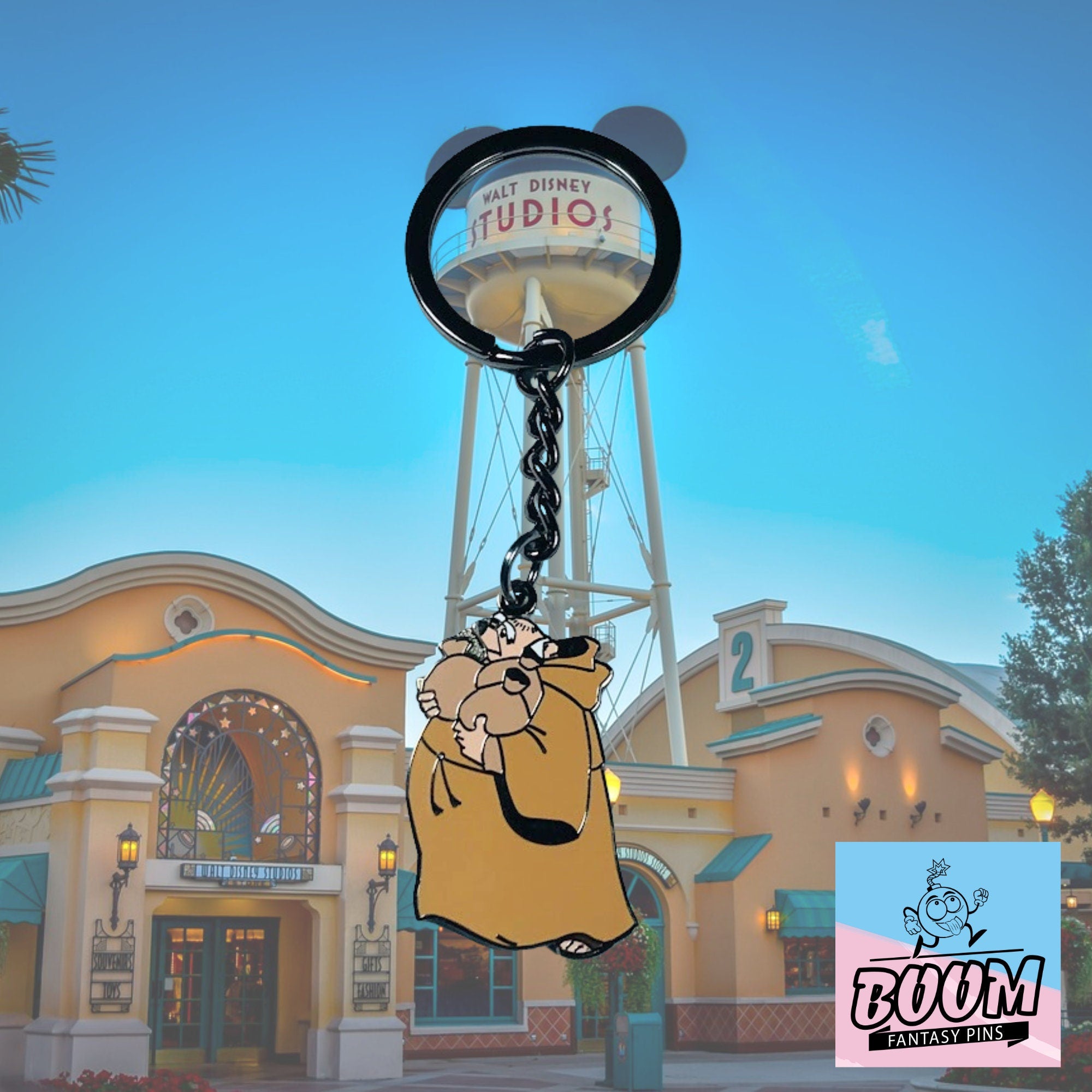 Llavero – Fraile Tuck de Robin Hood – Disney Fantasy