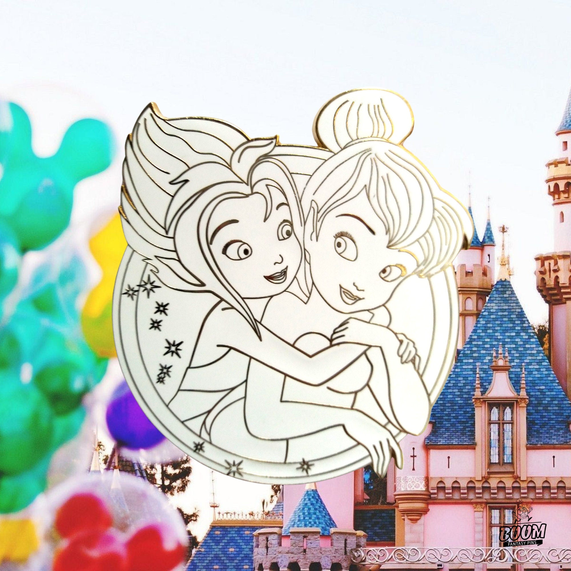 Pin's – Pervenche et Clochette de Peter Pan – Disney Fantasy