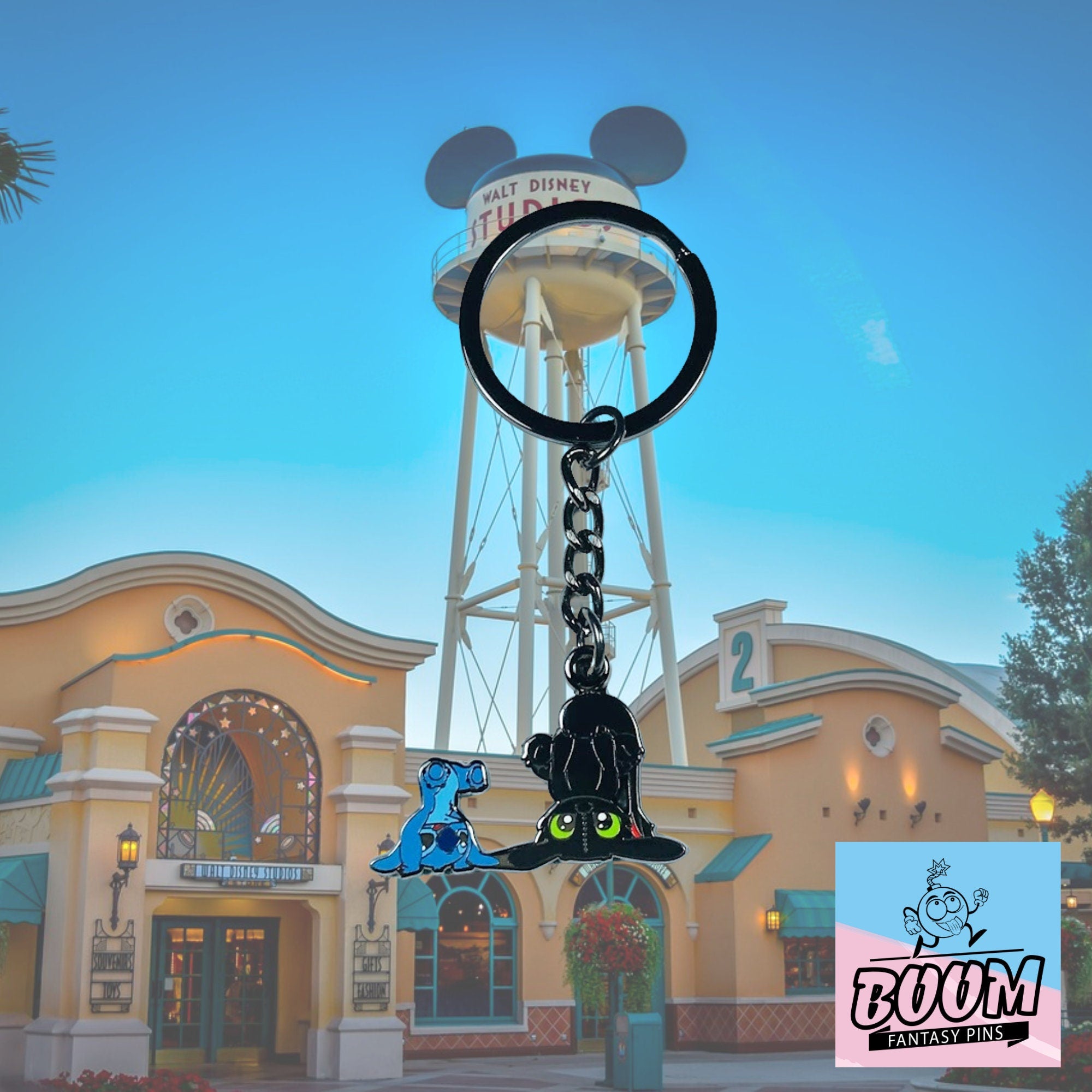 Llavero – Experimento 626 Stitch y Desdentao de Lilo y Stitch – Disney Fantasy