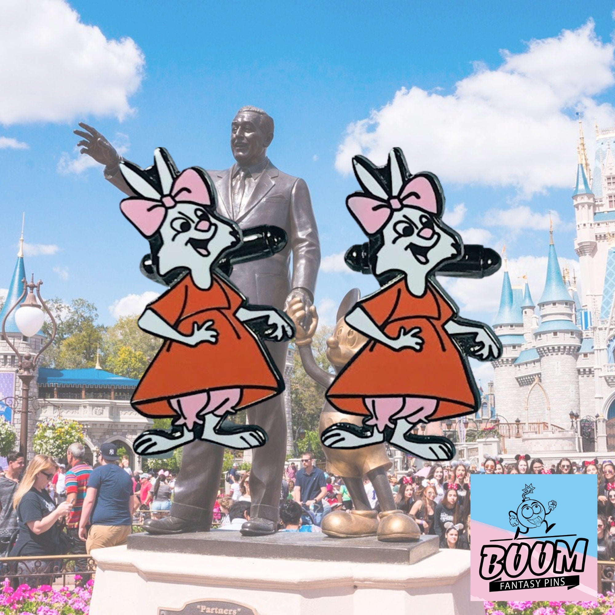 Cufflinks – Sis Bunny from Robin Hood – Disney Fantasy