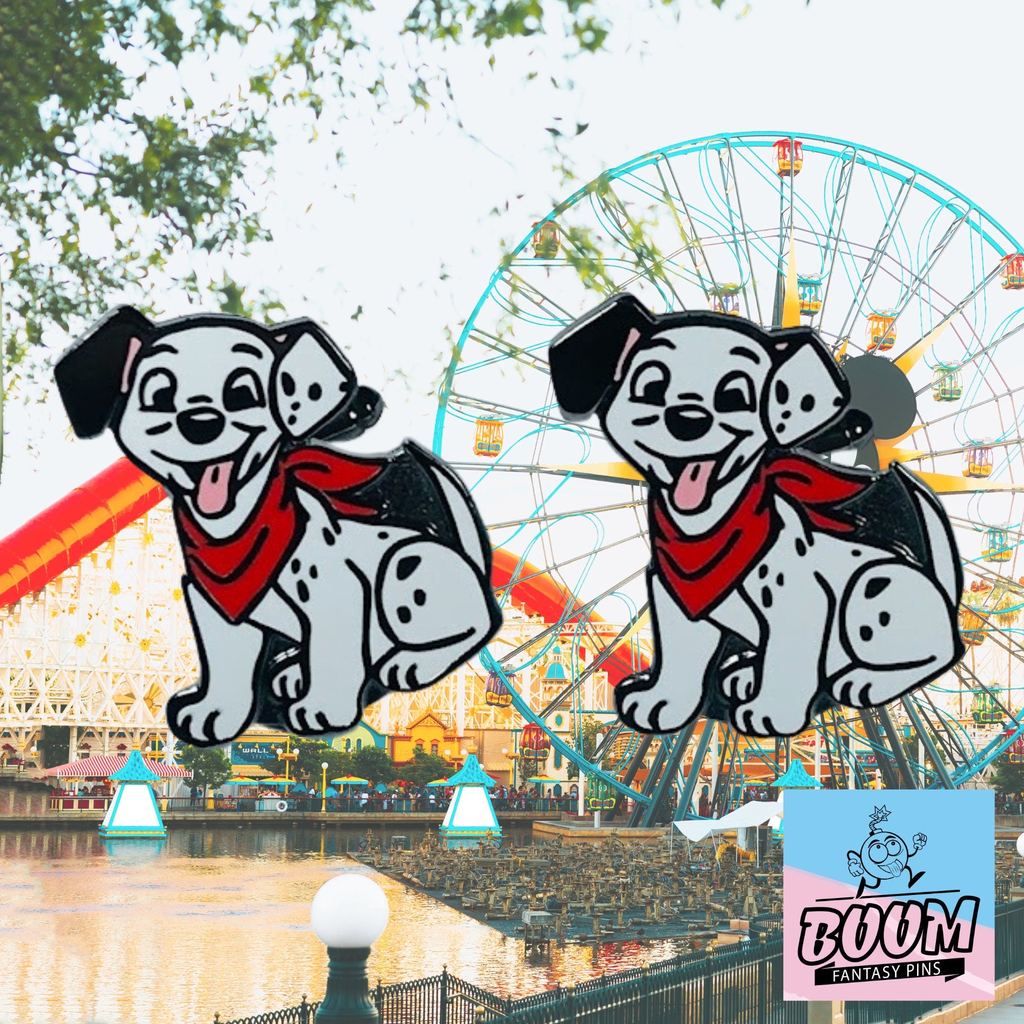 Gemelos – Cachorro con collar rojo de 101 Dálmatas – Disney Fantasy