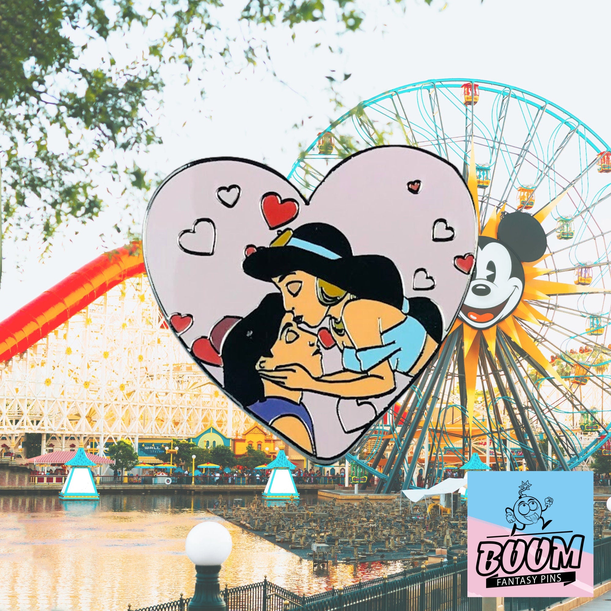 Pin – Princesa Jasmine de Aladdin – Disney Fantasy