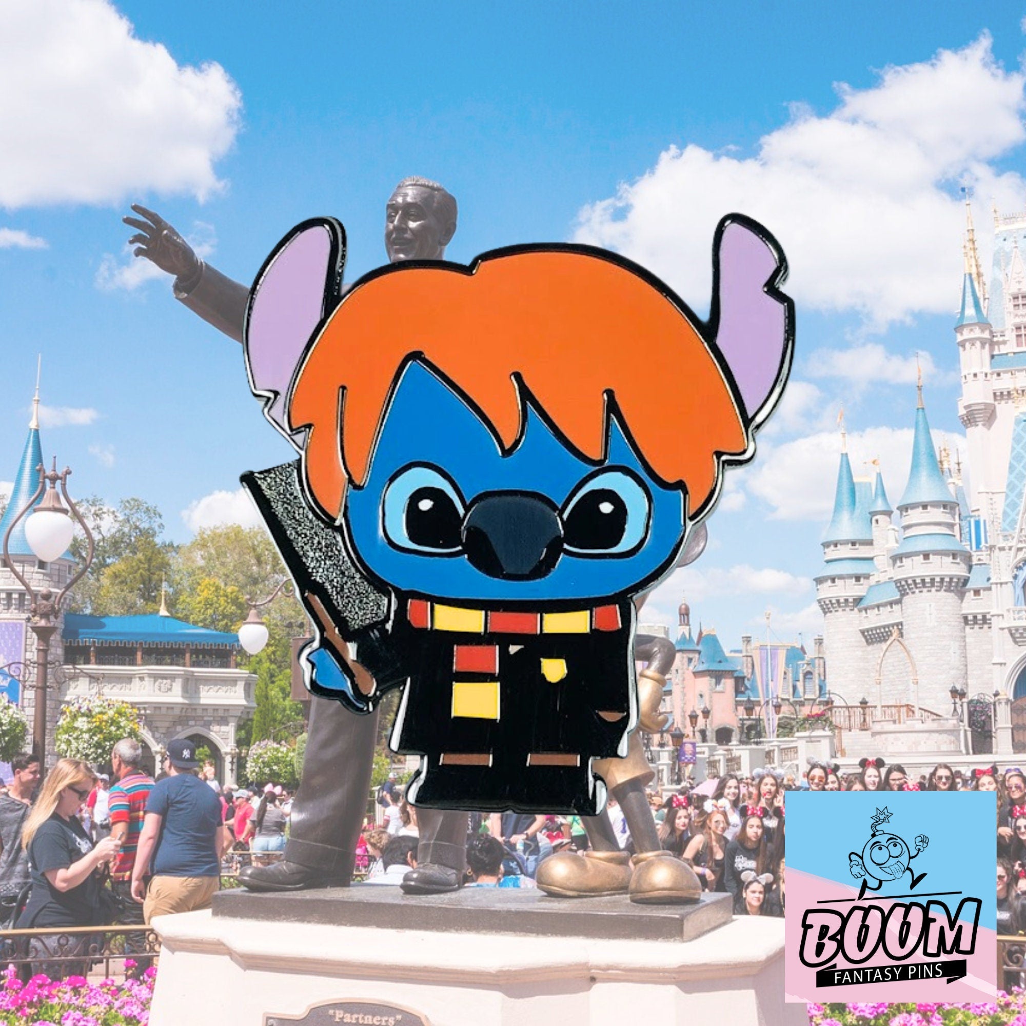 Épingle – Stitch en Ron Weasley de Lilo &amp; Stitch – Disney Fantasy