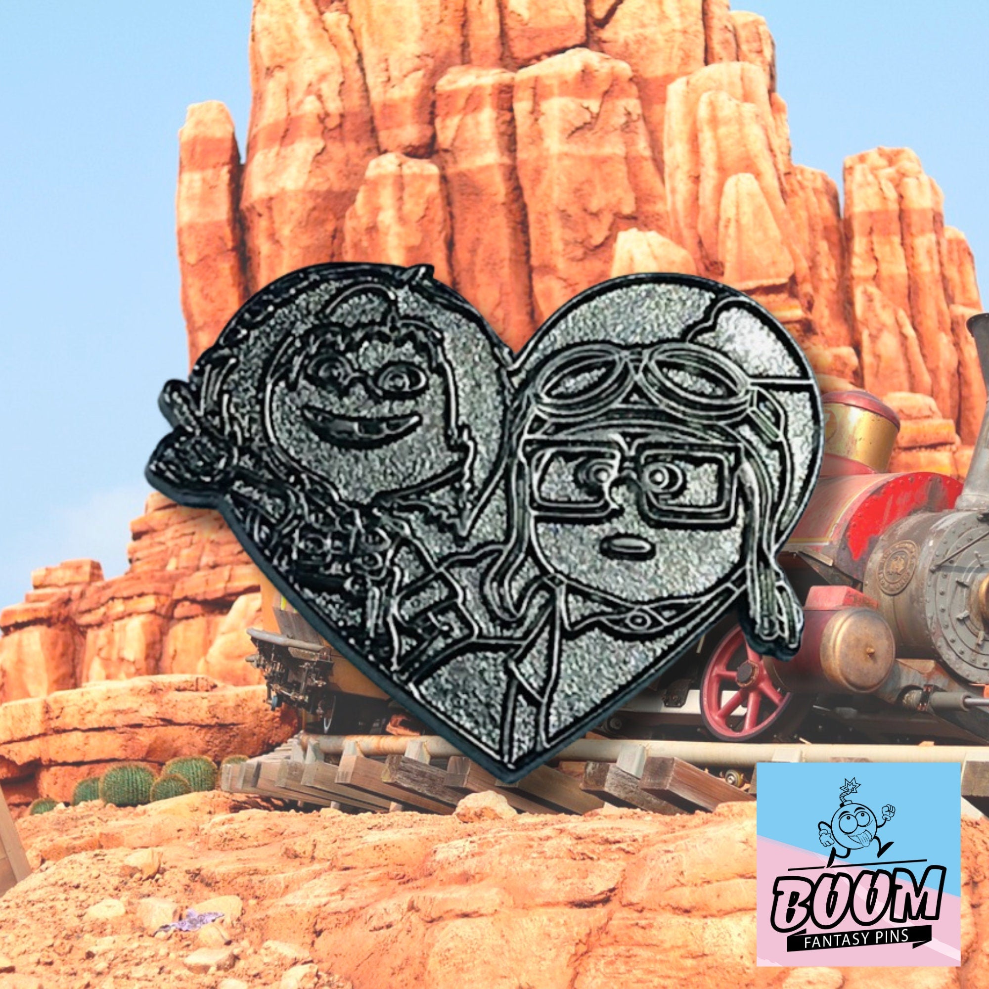 Pin – Carl Fredricksen y Ellie Fredricksen de Up – Disney Fantasy