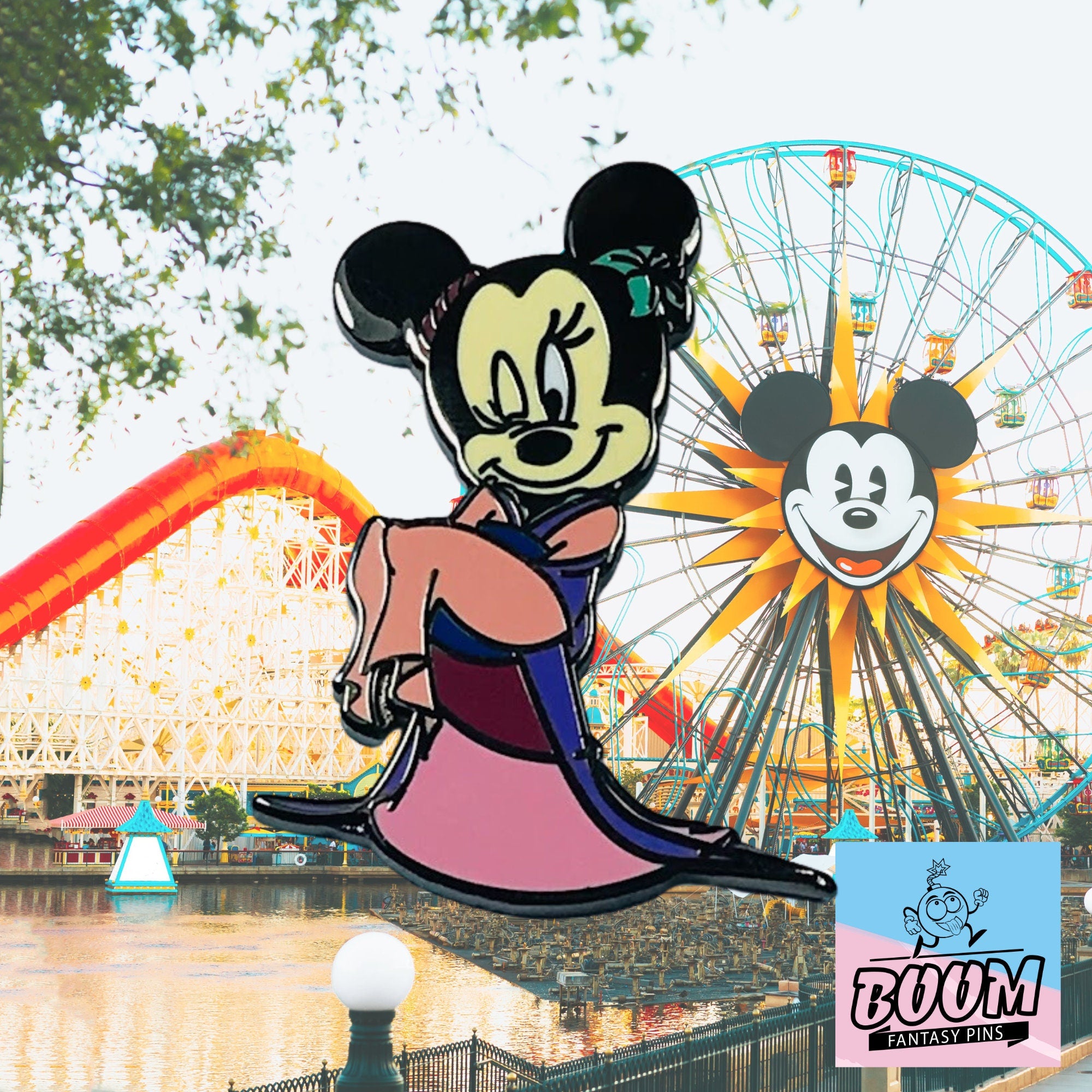 Pin – Minnie Mouse como Mulan de Mulan – Disney Fantasy
