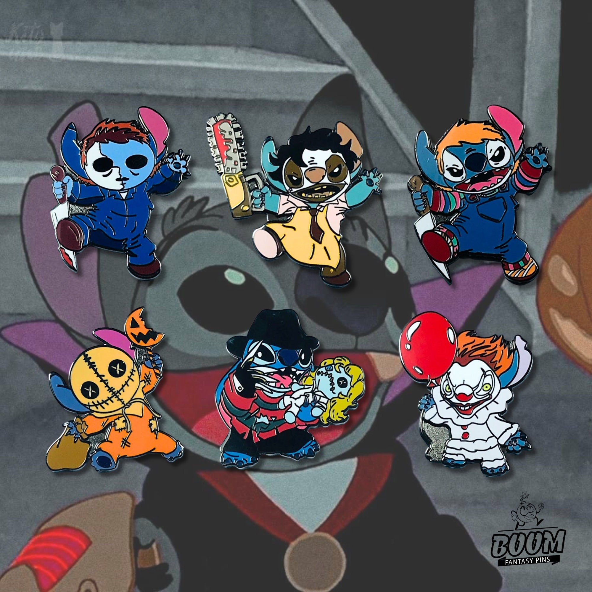 Épingle – Expérience 626 Stitch déguisé en personnage d'Halloween de Lilo et Stitch – Disney Fantasy