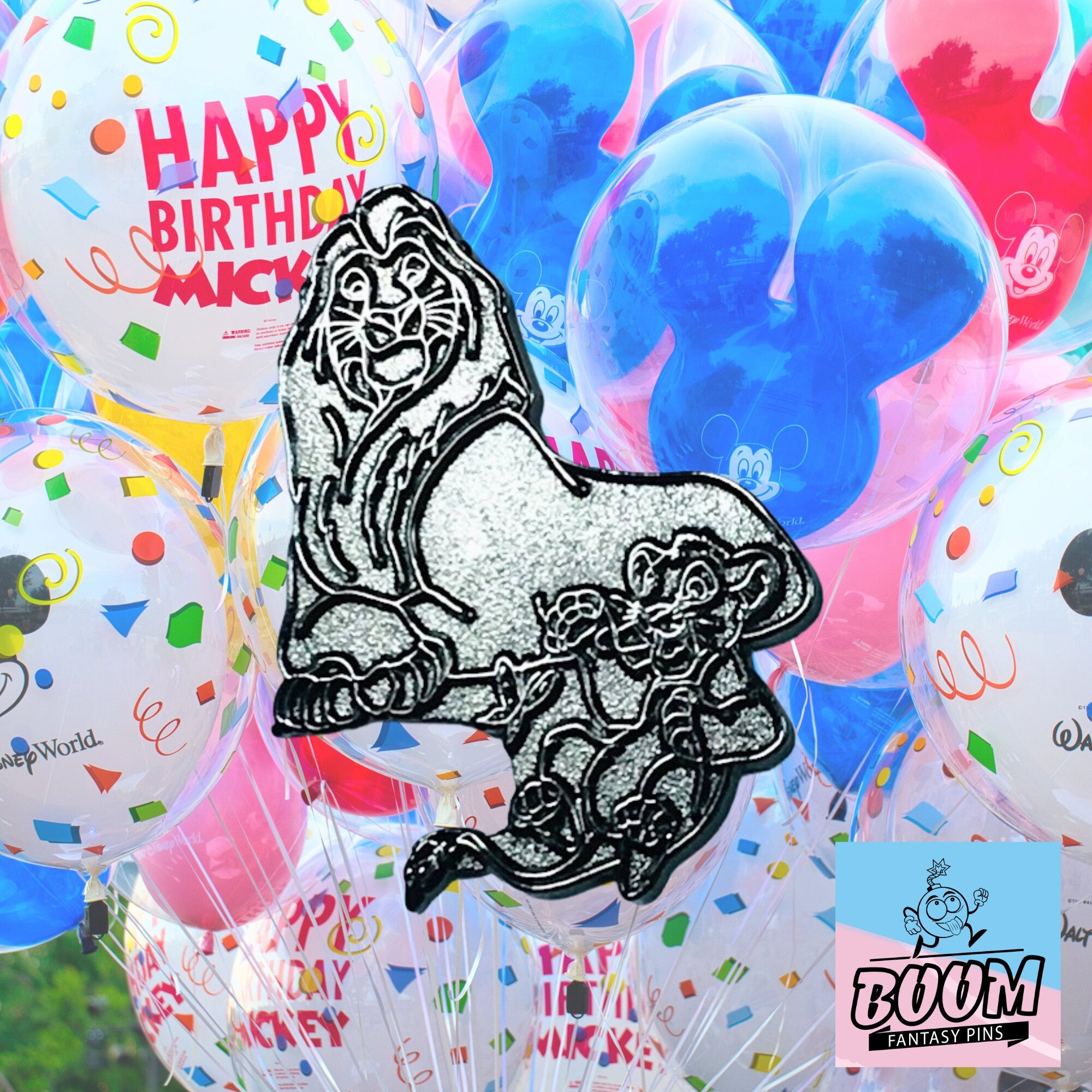 Pin – Simba y Nala de El Rey León – Disney Fantasy