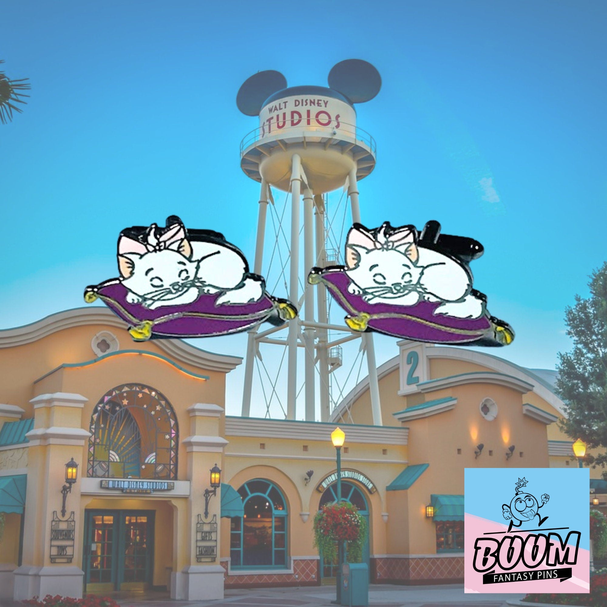 Boutons de manchette – Marie des Aristochats – Disney Fantasy