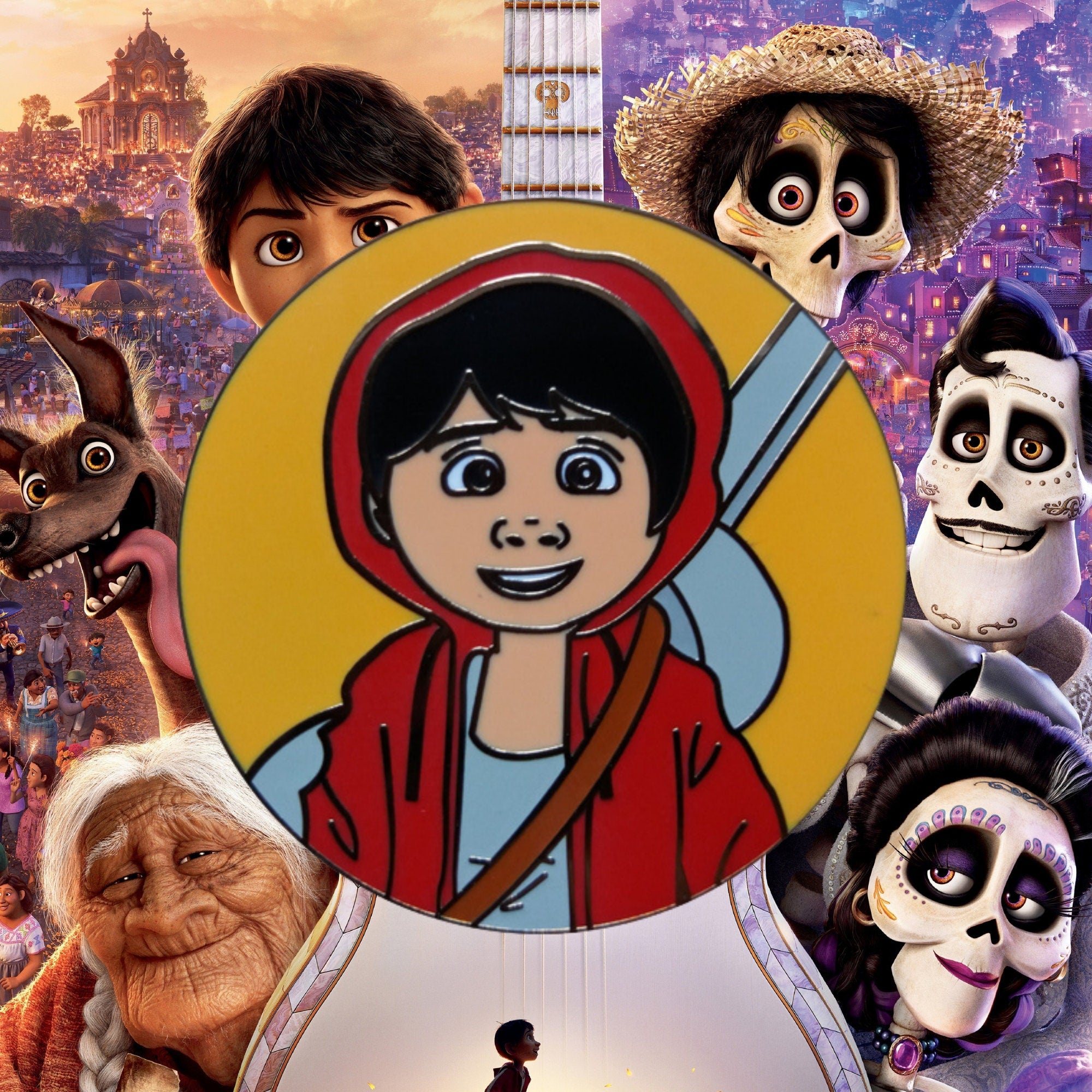 Pin – Miguel Rivera de Coco – Fantasía Disney