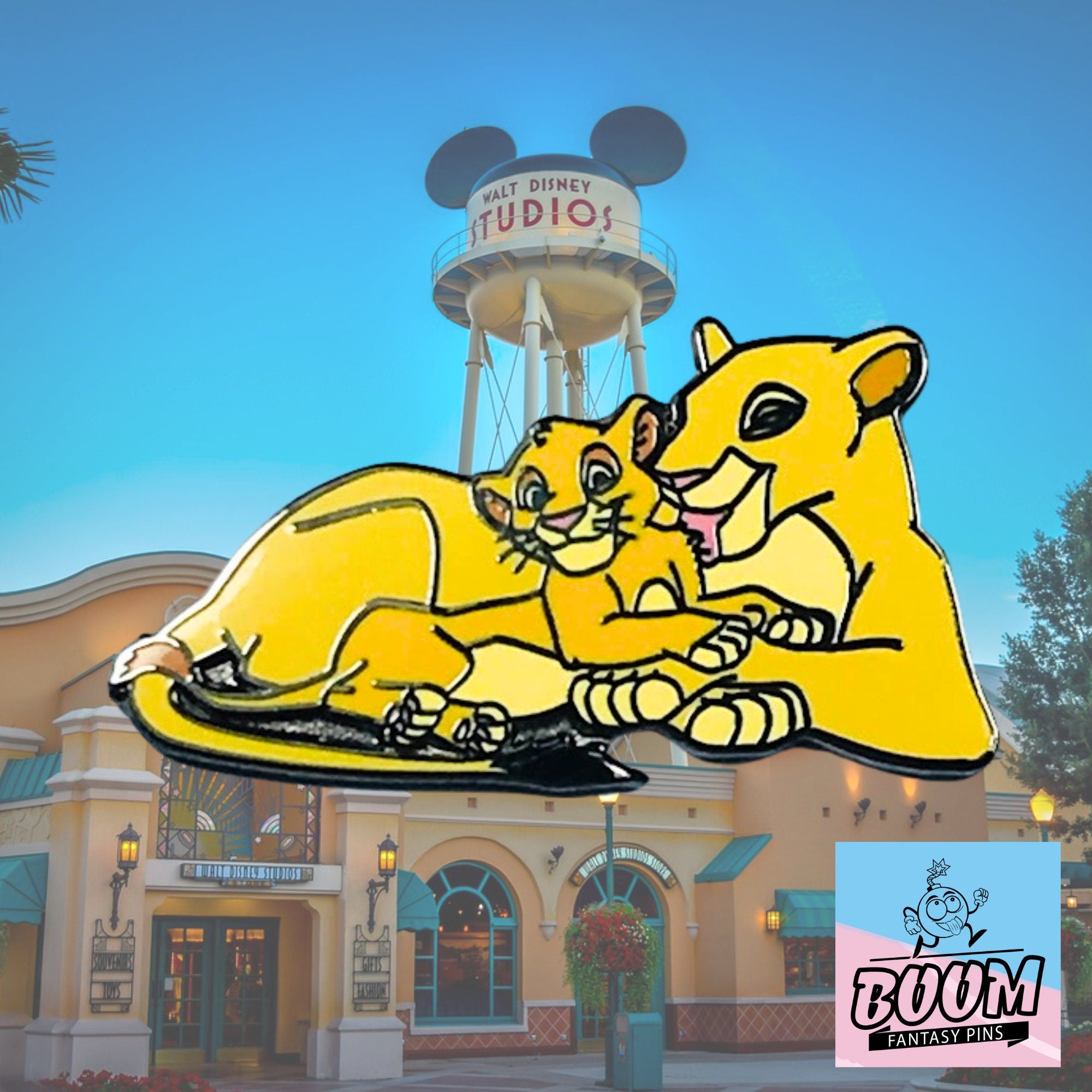 Pin's – Simba et Nala du Roi Lion – Disney Fantasy