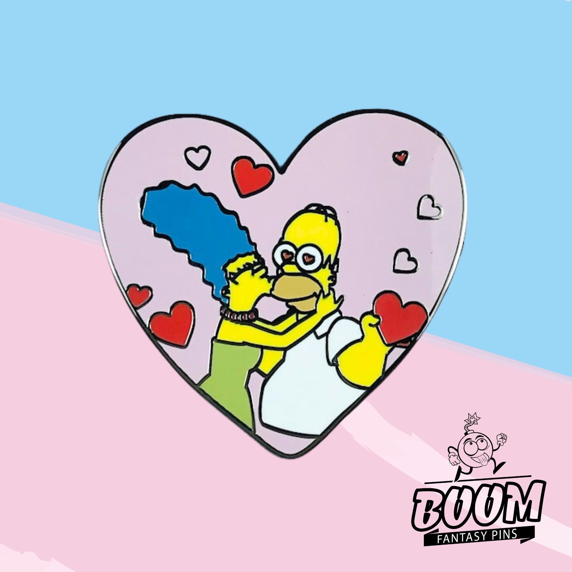 Pin – Homer Simpson y Marge Simpson de Los Simpson – Disney Fantasy