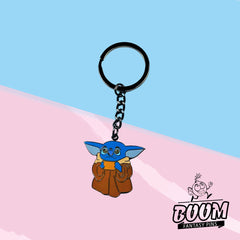 Keychain – Experiment 626 Stitch as Baby Yoda from Lilo & Stitch – Disney Fantasy
