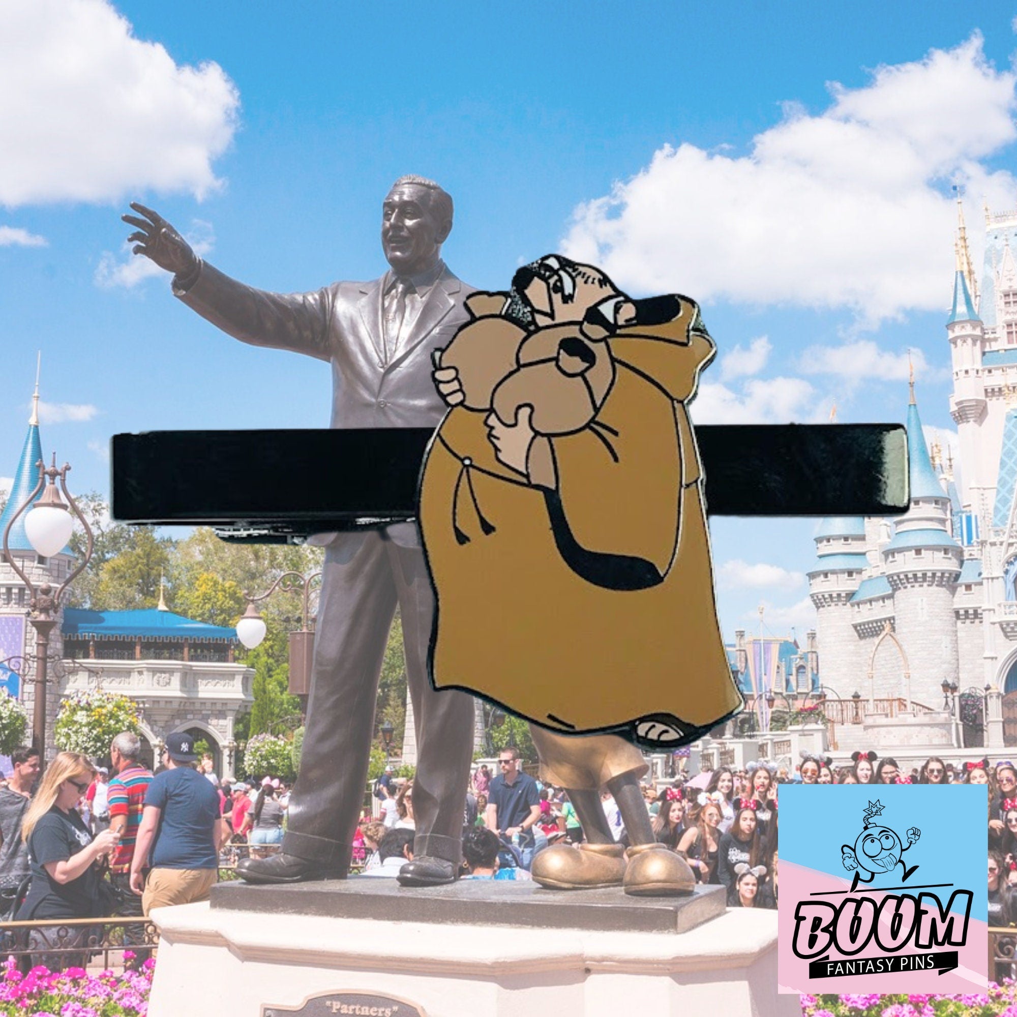 Pinza de corbata – Fraile Tuck de Robin Hood – Disney Fantasy