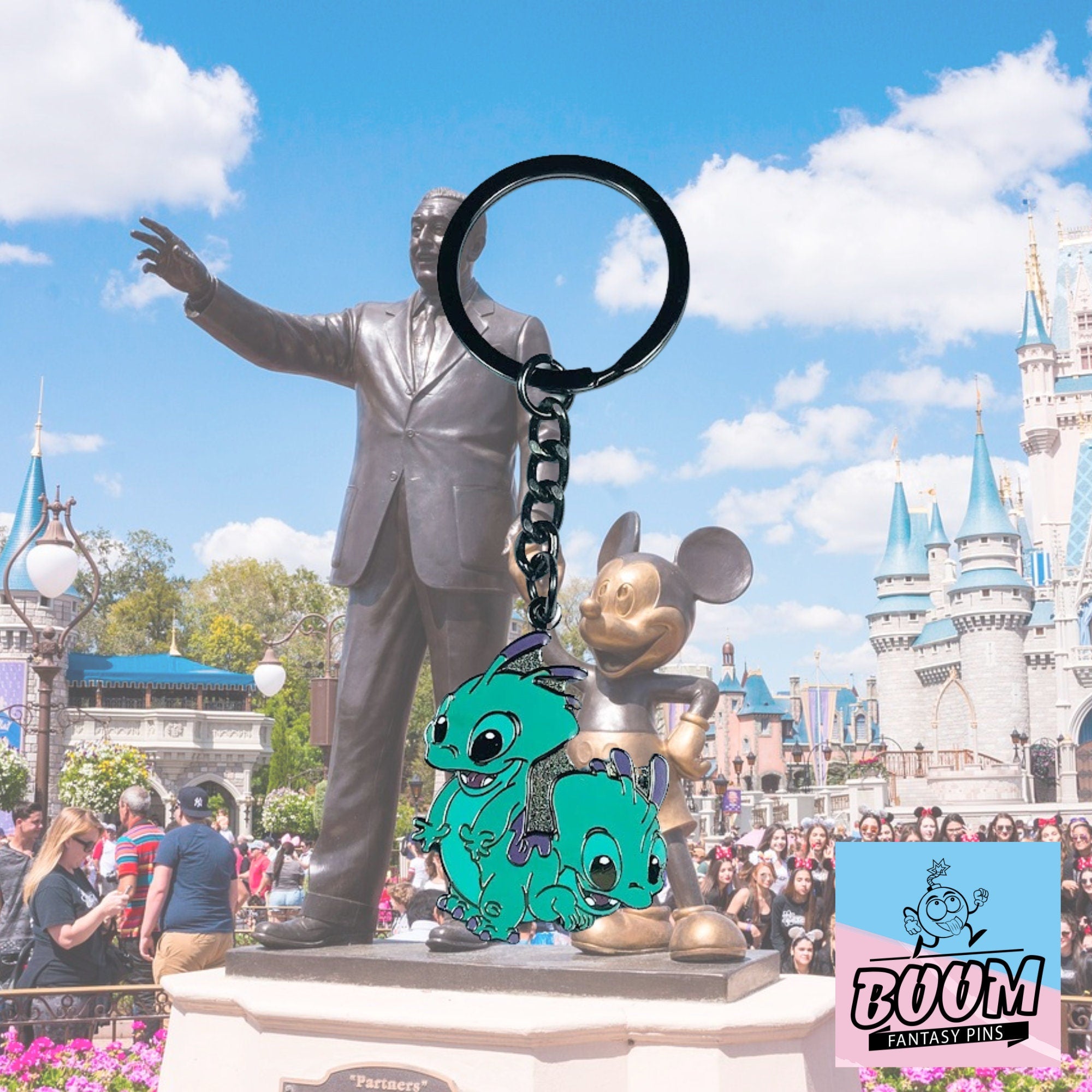 Llavero – Experimento Swapper 355 de Lilo y Stitch – Disney Fantasy