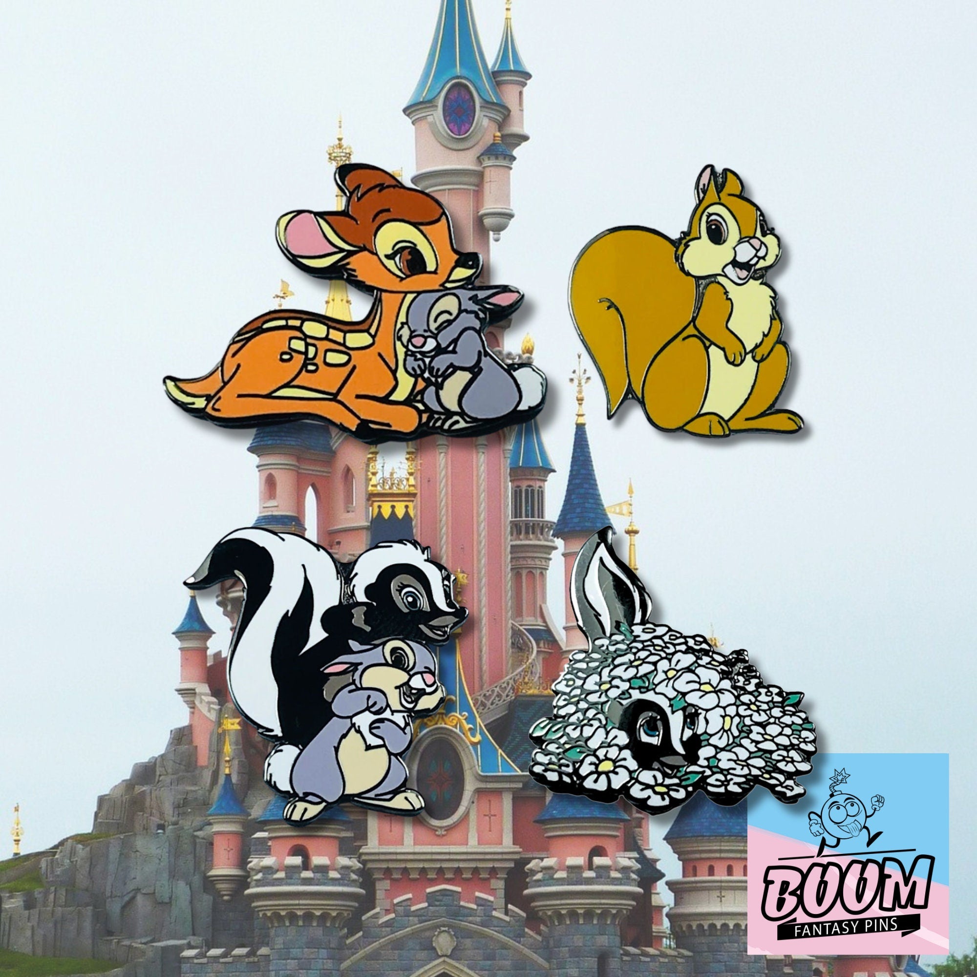 Épingle – Fleur de Bambi – Disney Fantasy