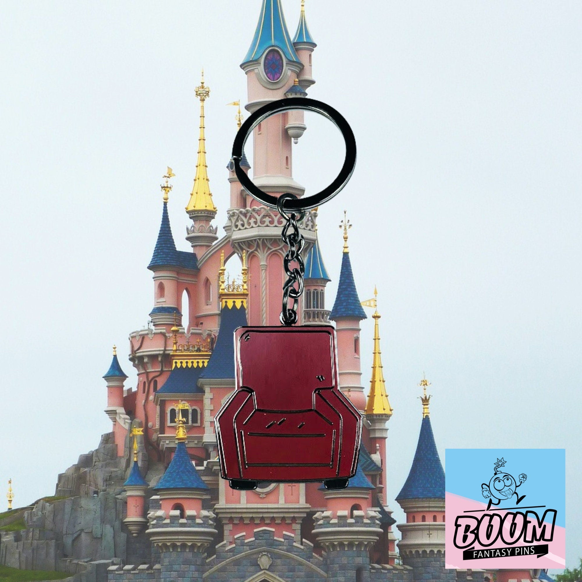 Llavero – Sillón peculiar de Disney Fantasy – Disney Fantasy