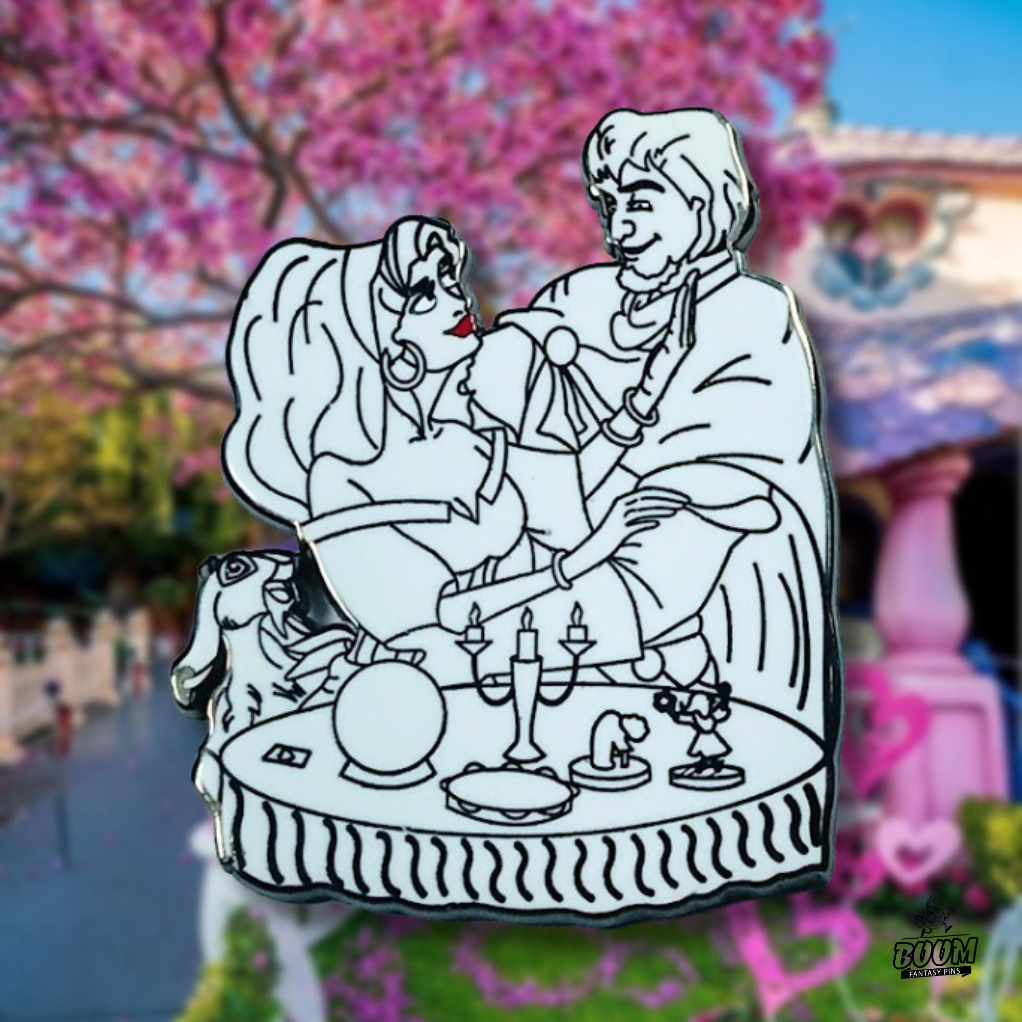 Pin – Esmeralda y el Capitán Febo de El Jorobado de Notre Dame – Disney Fantasy