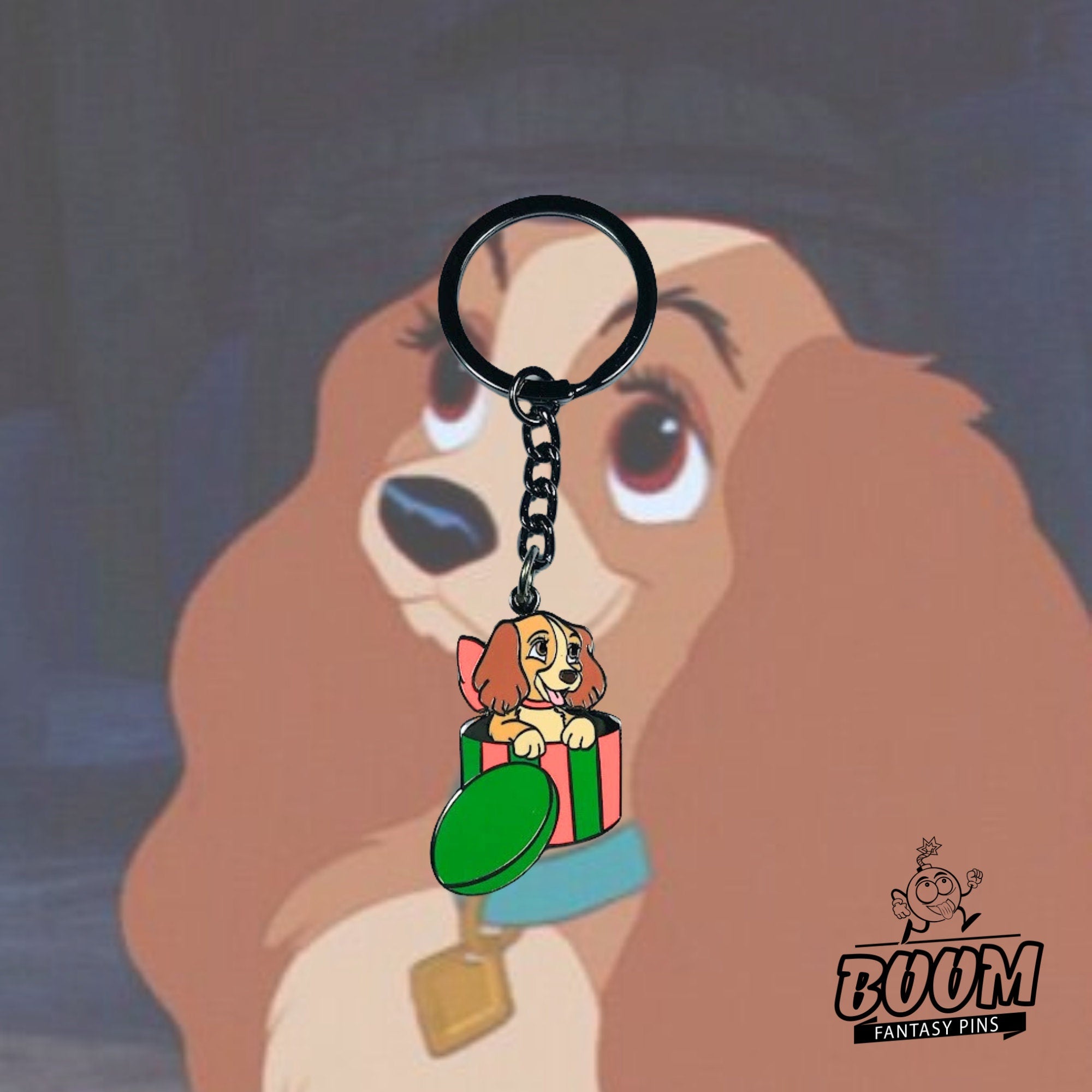 Llavero – Dama de La Dama y el Vagabundo – Disney Fantasy