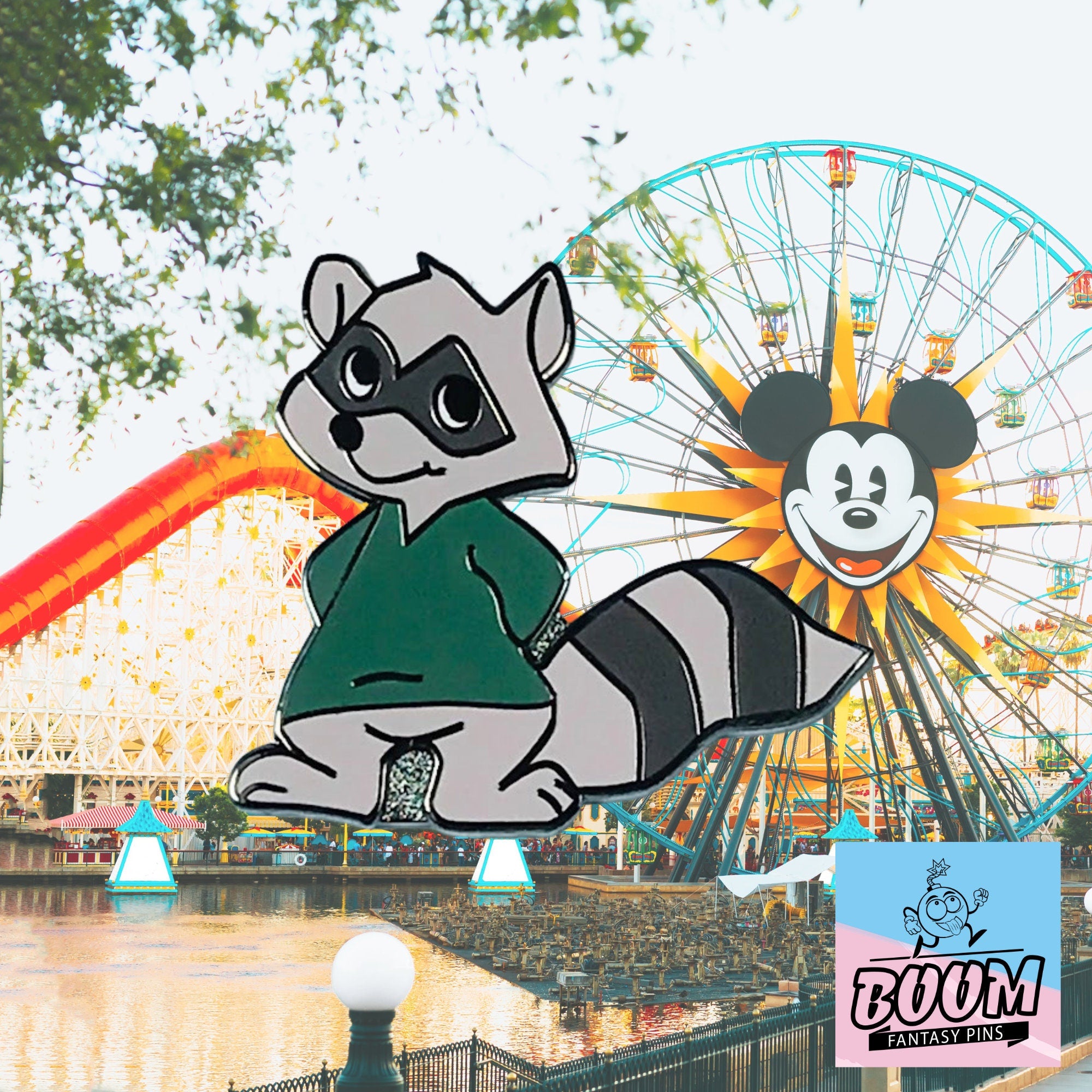 Pin's – Raton laveur de Robin des Bois – Disney Fantasy