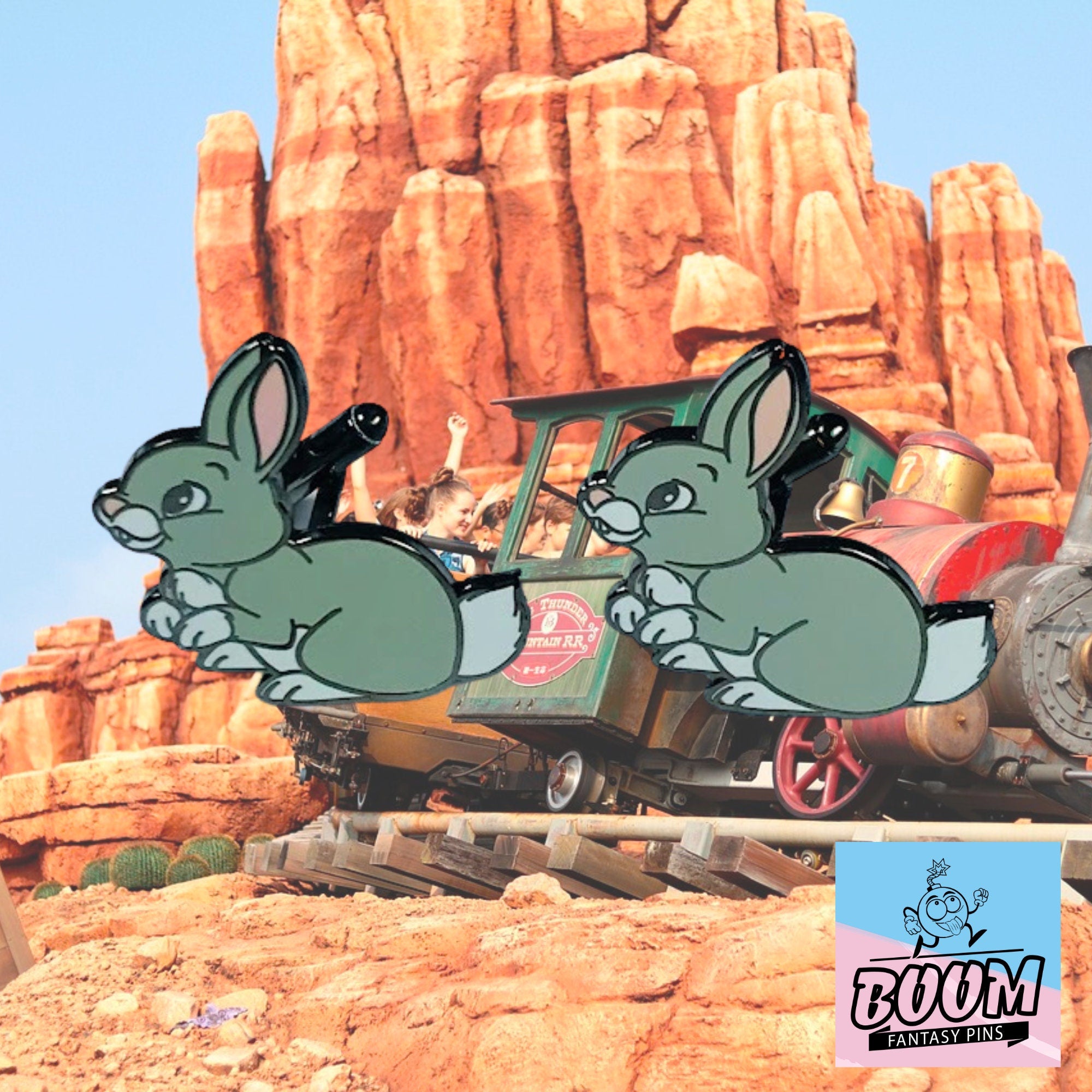 Boutons de manchette – Lapin de Blanche-Neige et les Sept Nains – Disney Fantasy