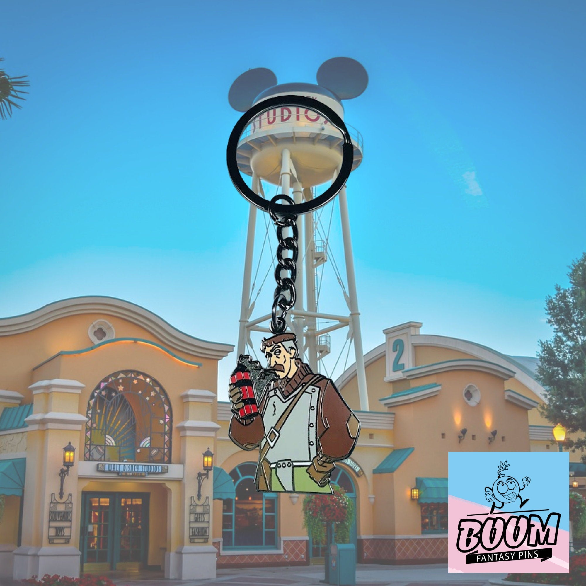 Porte-clés – Vincenzo Santorini d'Atlantide, l'empire perdu – Disney Fantasy